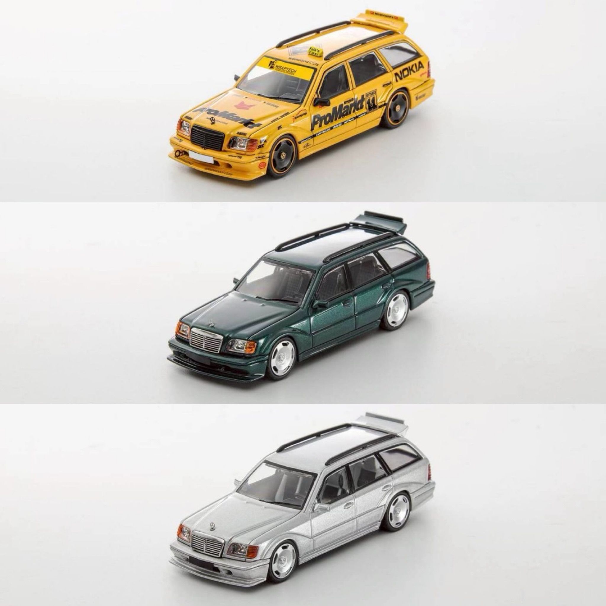 Mortal 1/64 MERCEDES-BENZ S124 T MODEII EVO2