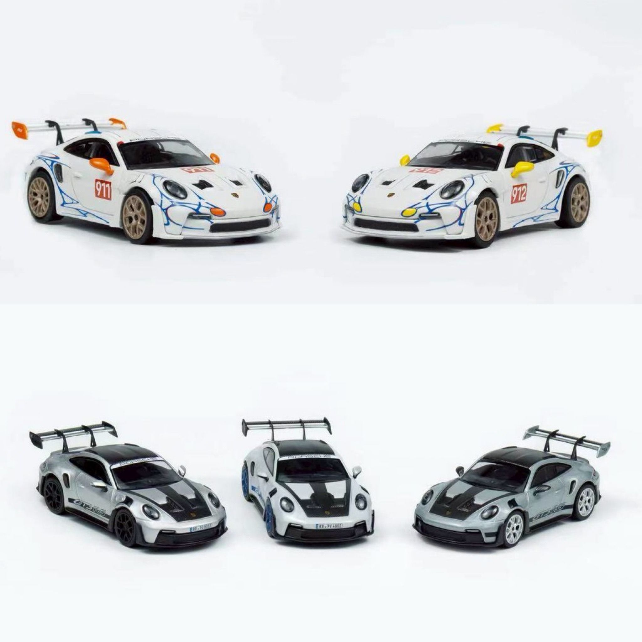 MINICHAMPS 1/64 PORSCHE 911 （992） GT3 RS -2022 亞洲限定