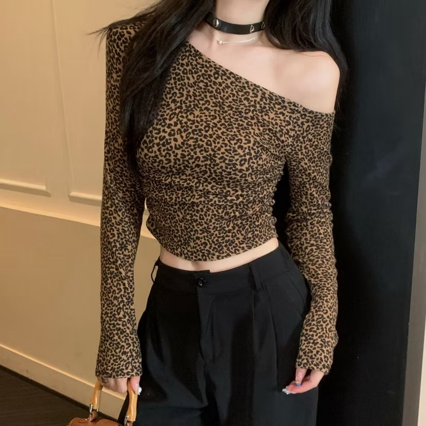 豹紋斜領🐆