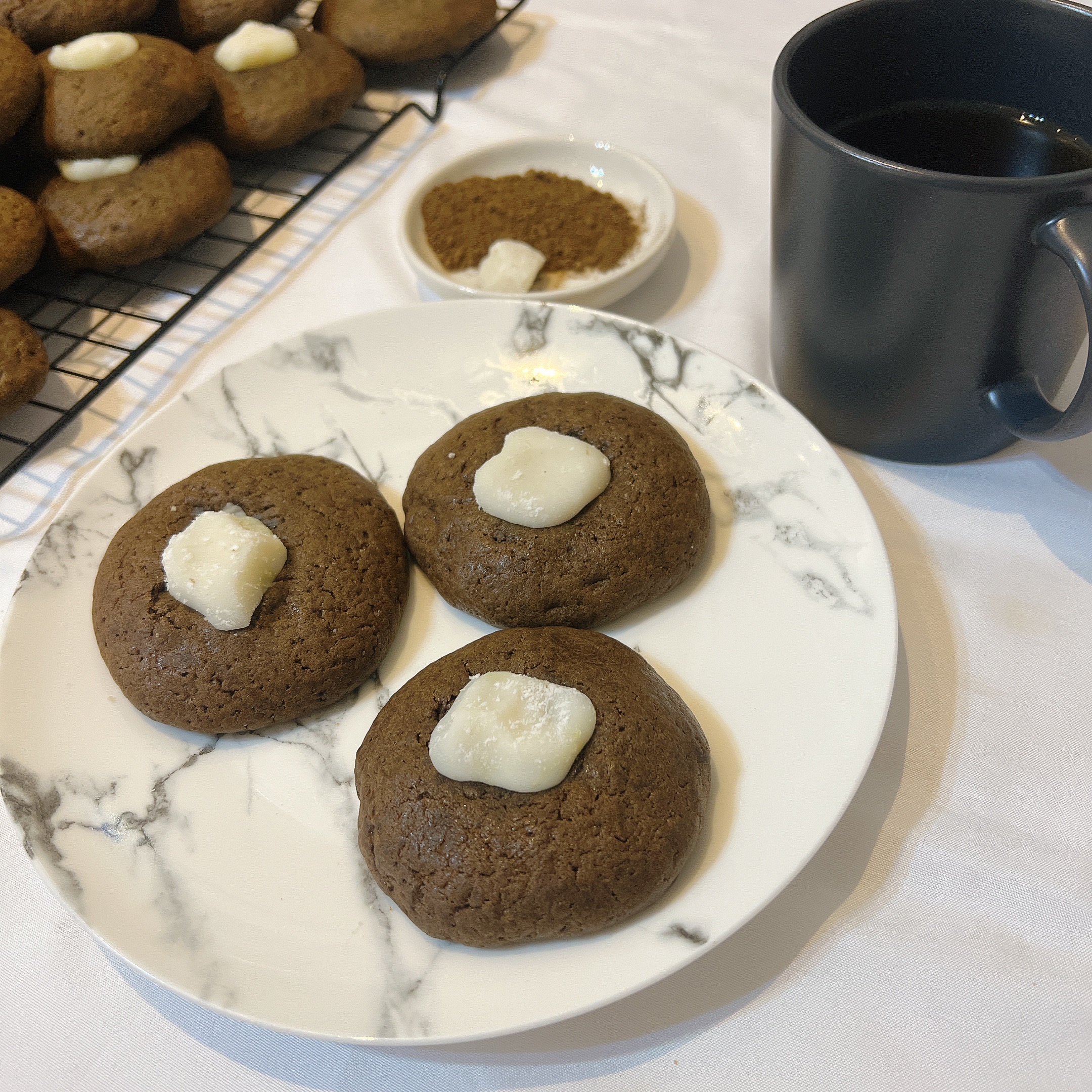 焙茶白玉軟餅乾