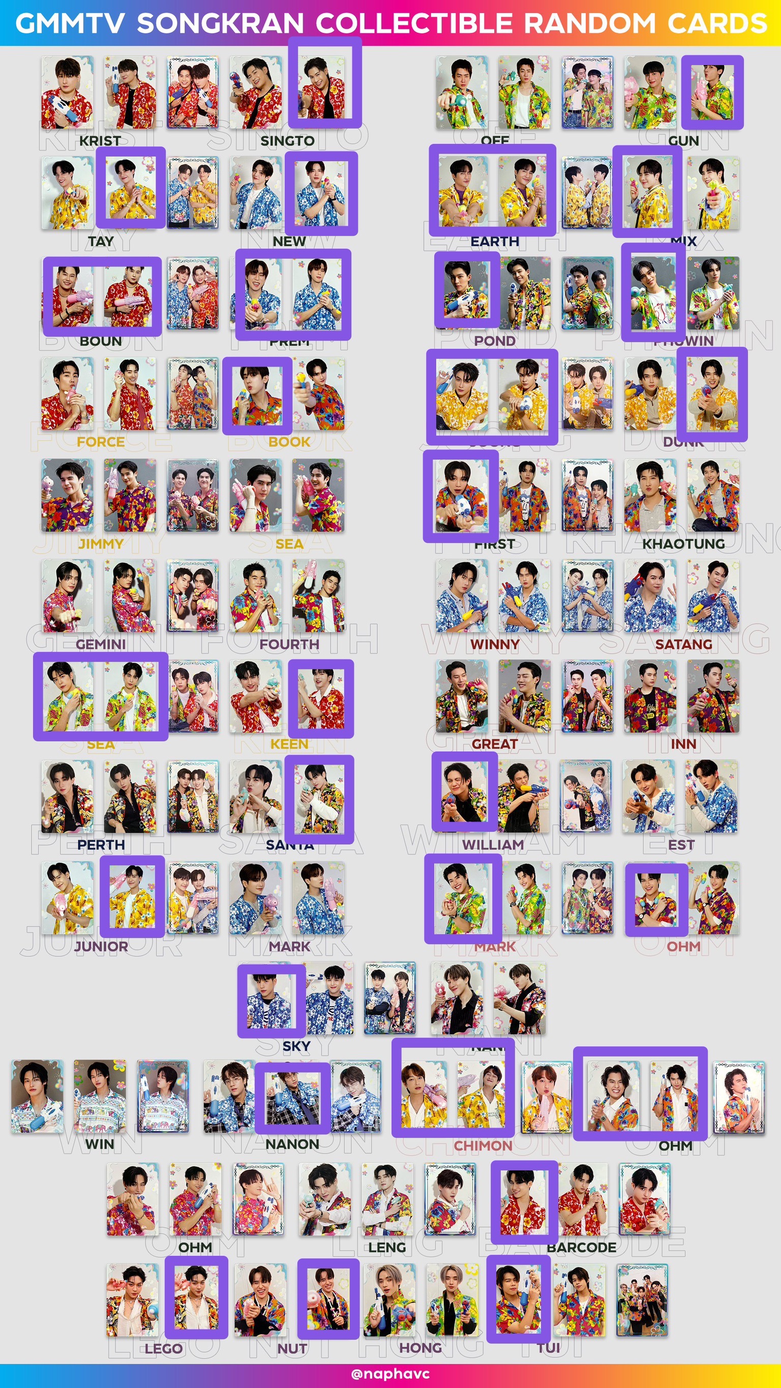 2025三月書展（宋干節小卡＆扭蛋）