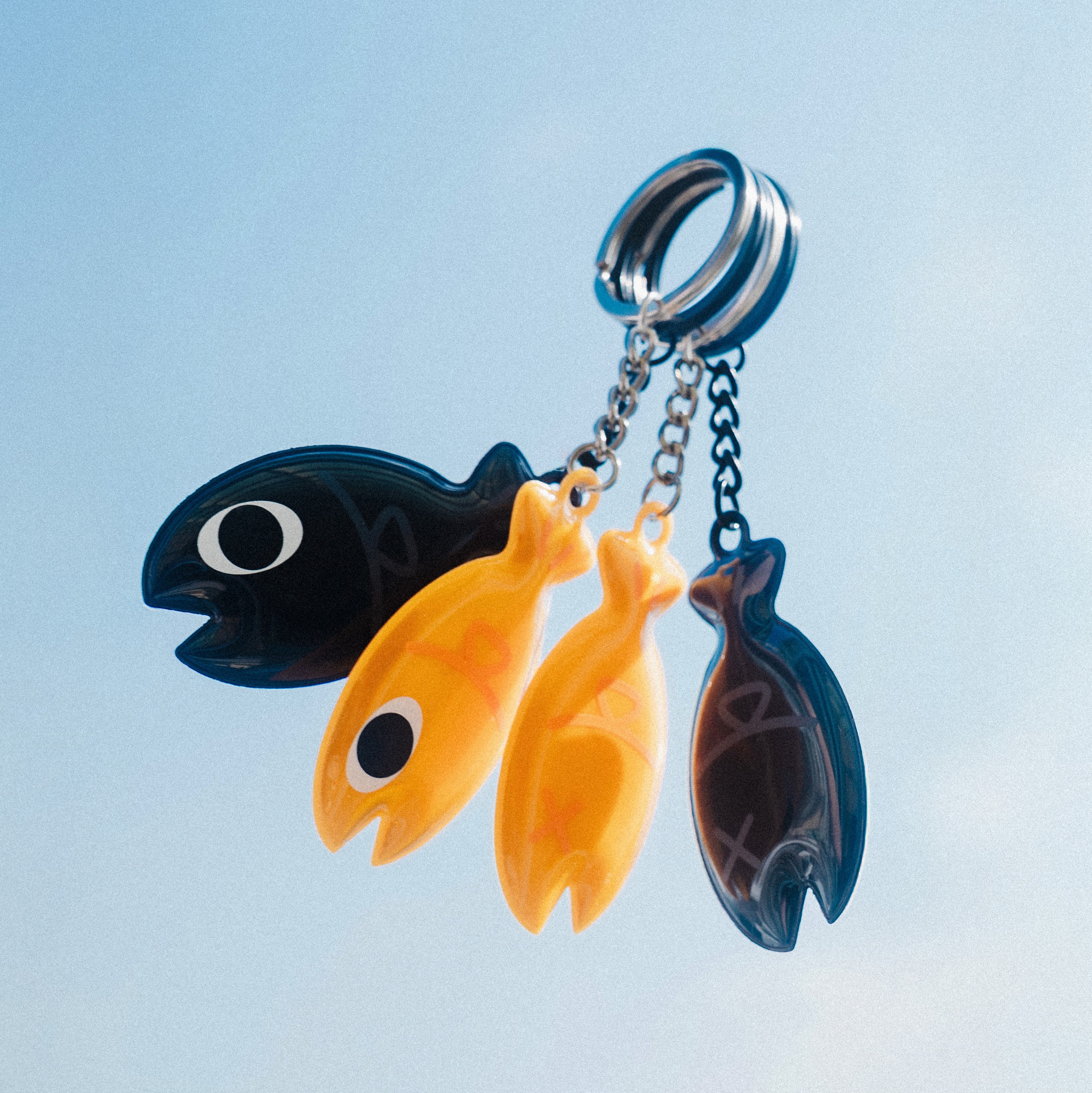 魚魚反光吊飾