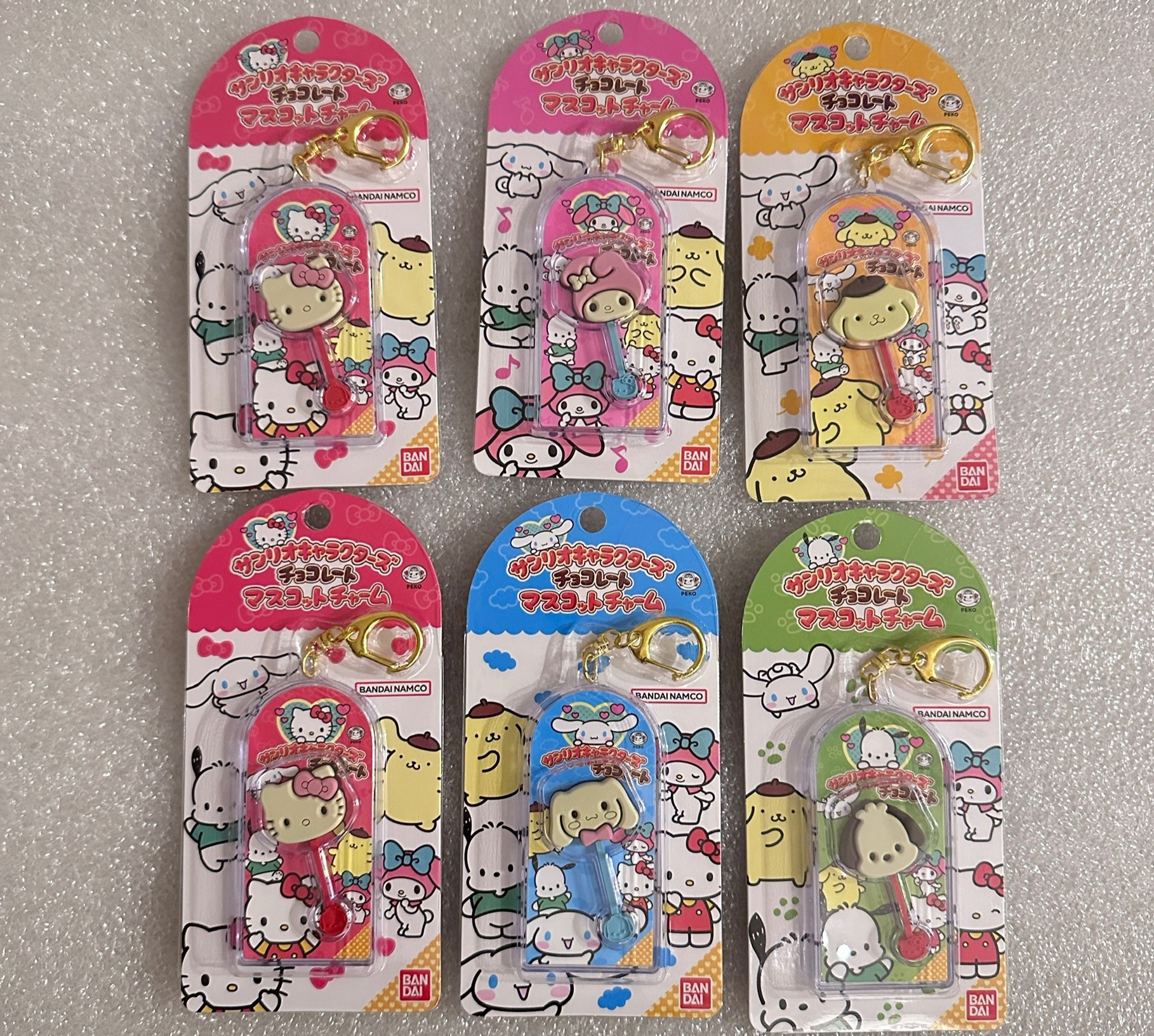 C區-三麗鷗＆不二家巧克力棒棒糖吊飾