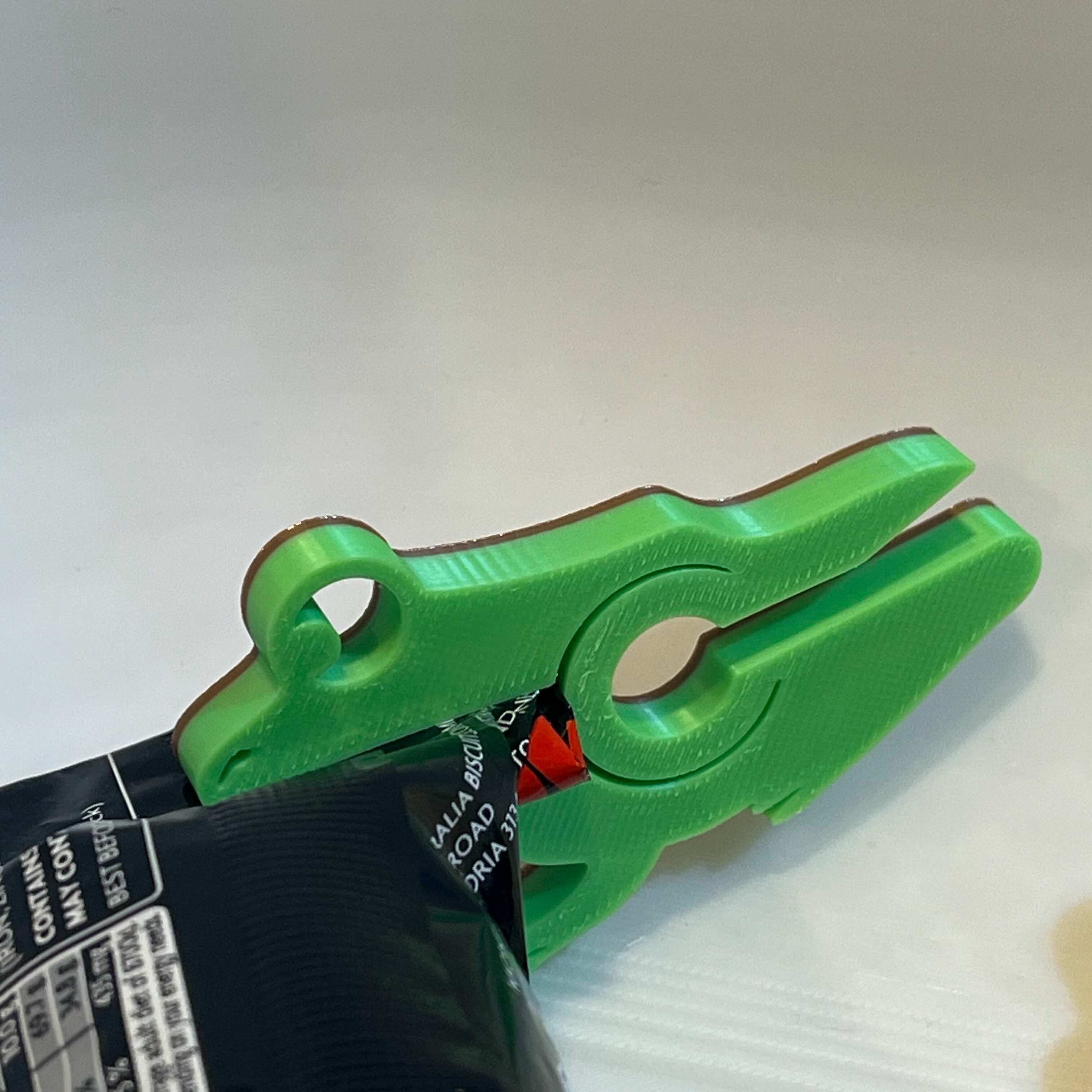 🛠️【實用小物】環保 3D 列印青蛙夾夾，可夾零食、小包裝（👉點我看詳情）