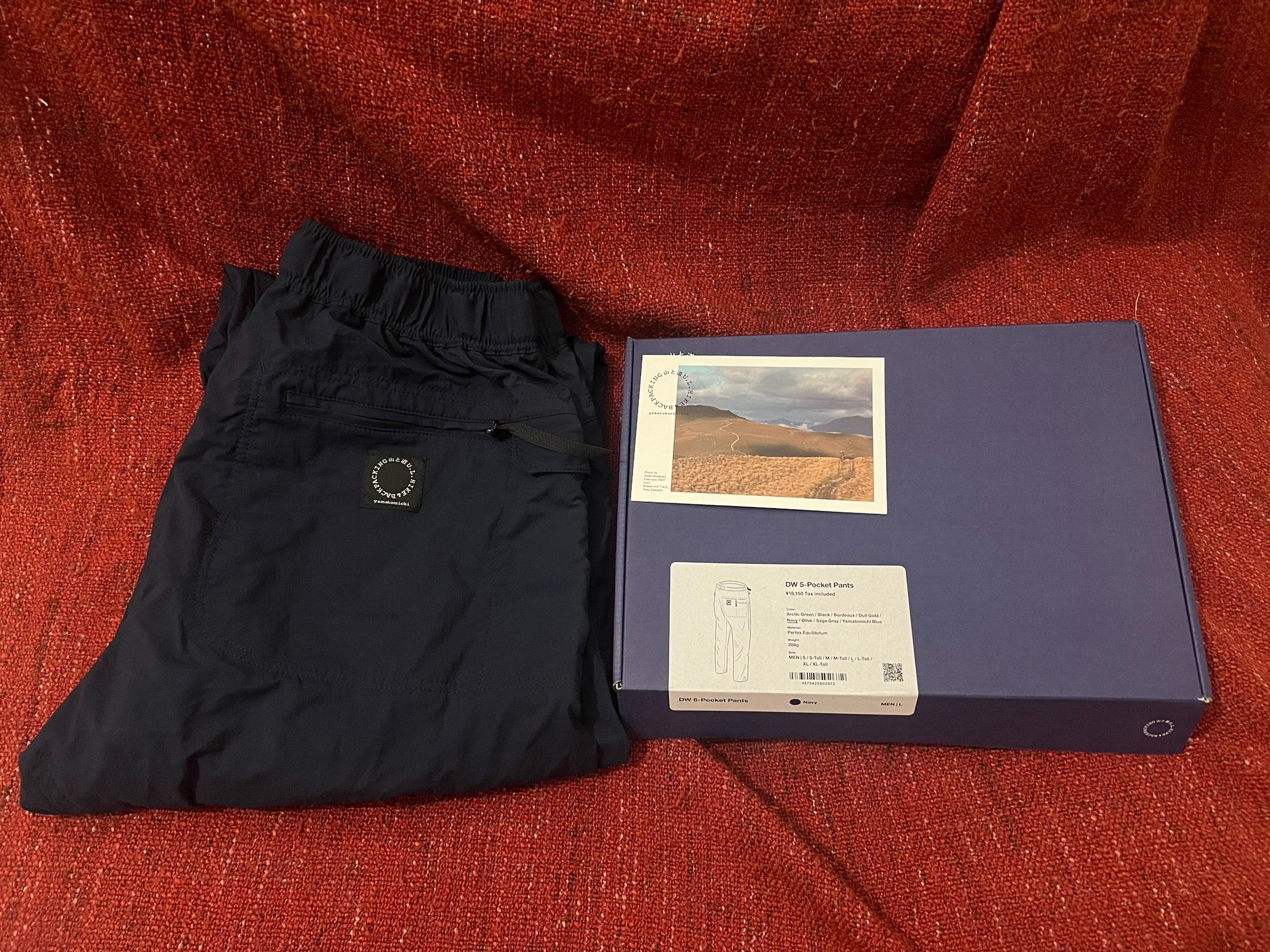 山と道Yamatomichi DW 5 Pocket Pants