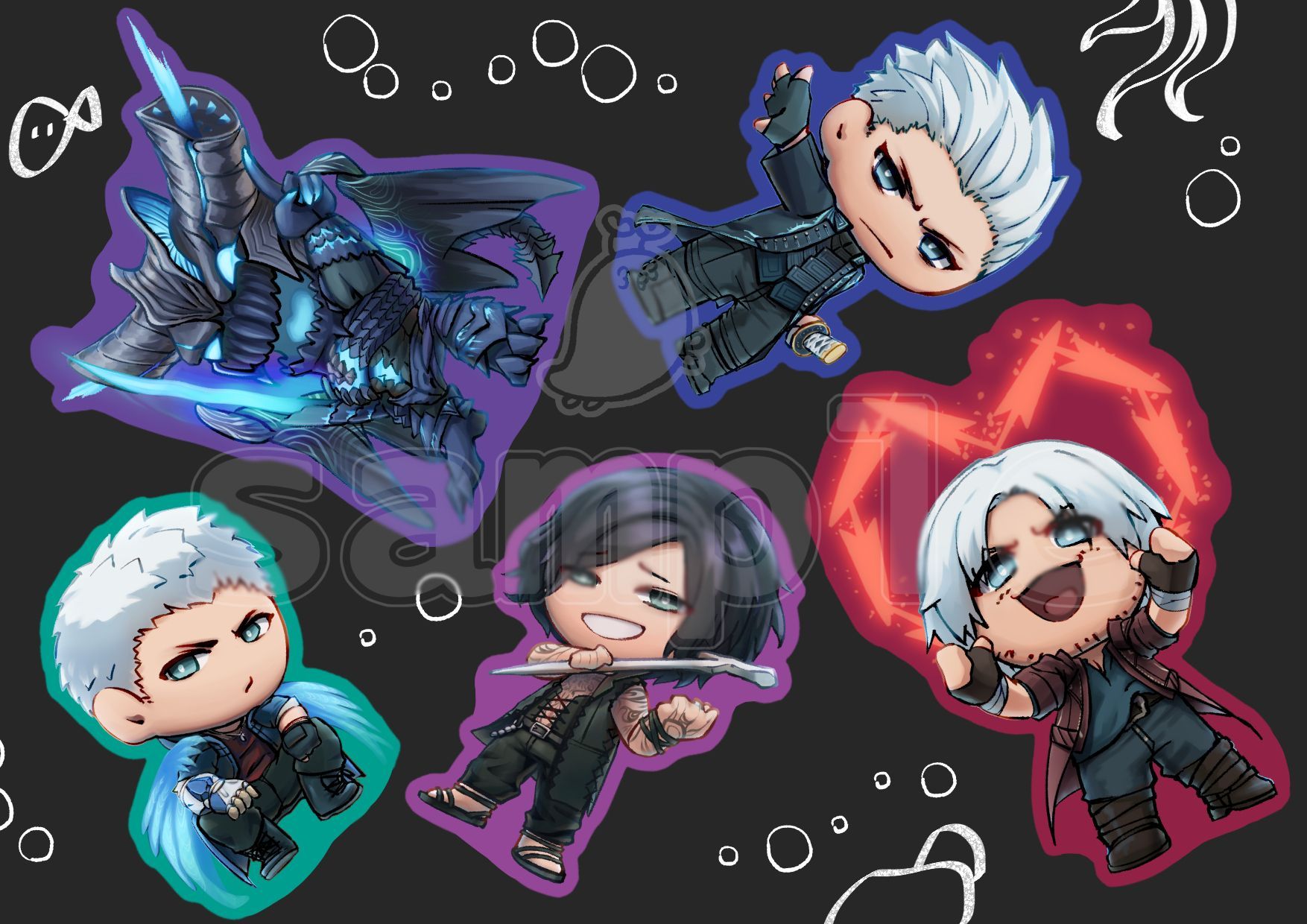 【Devil may cry】小惡魔貼紙