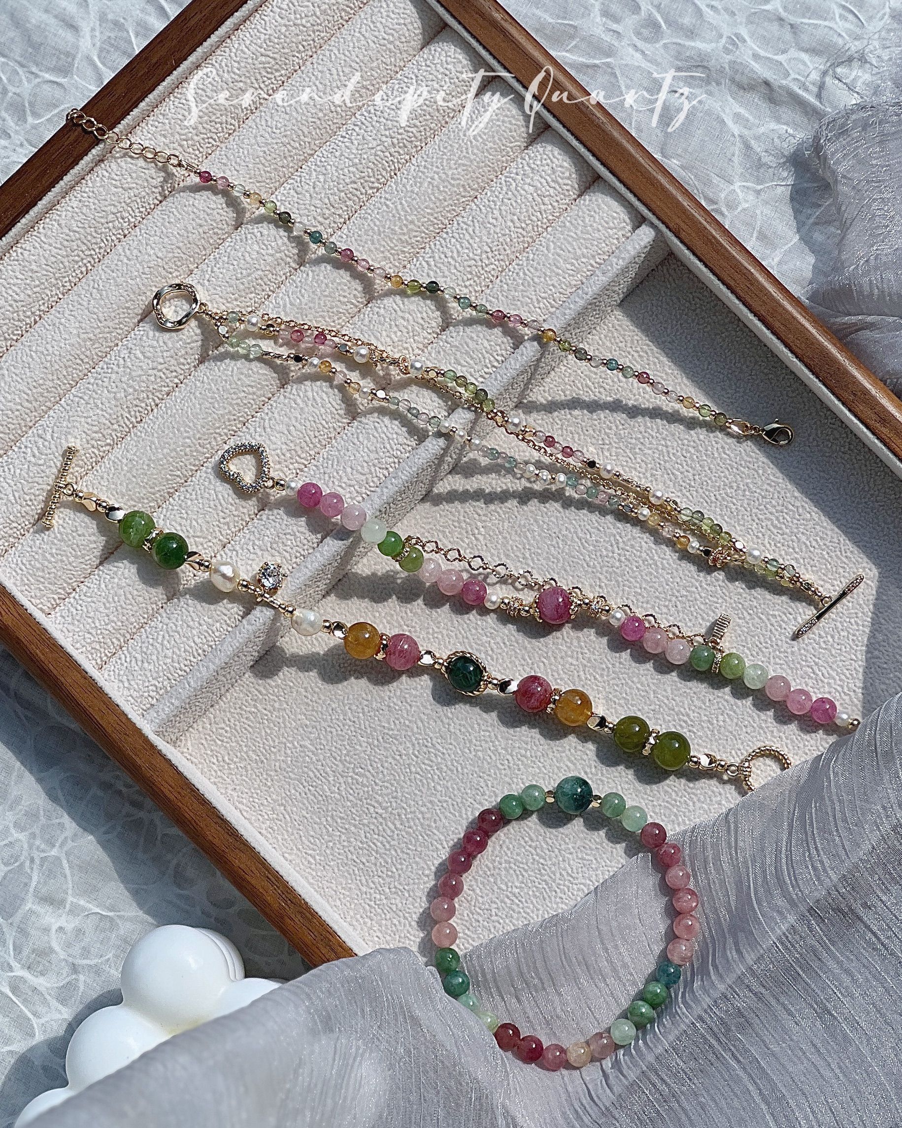 10月誕生石-碧璽系列 （Rainbow/藏寶盒/相遇/玫瑰城堡/Simple）