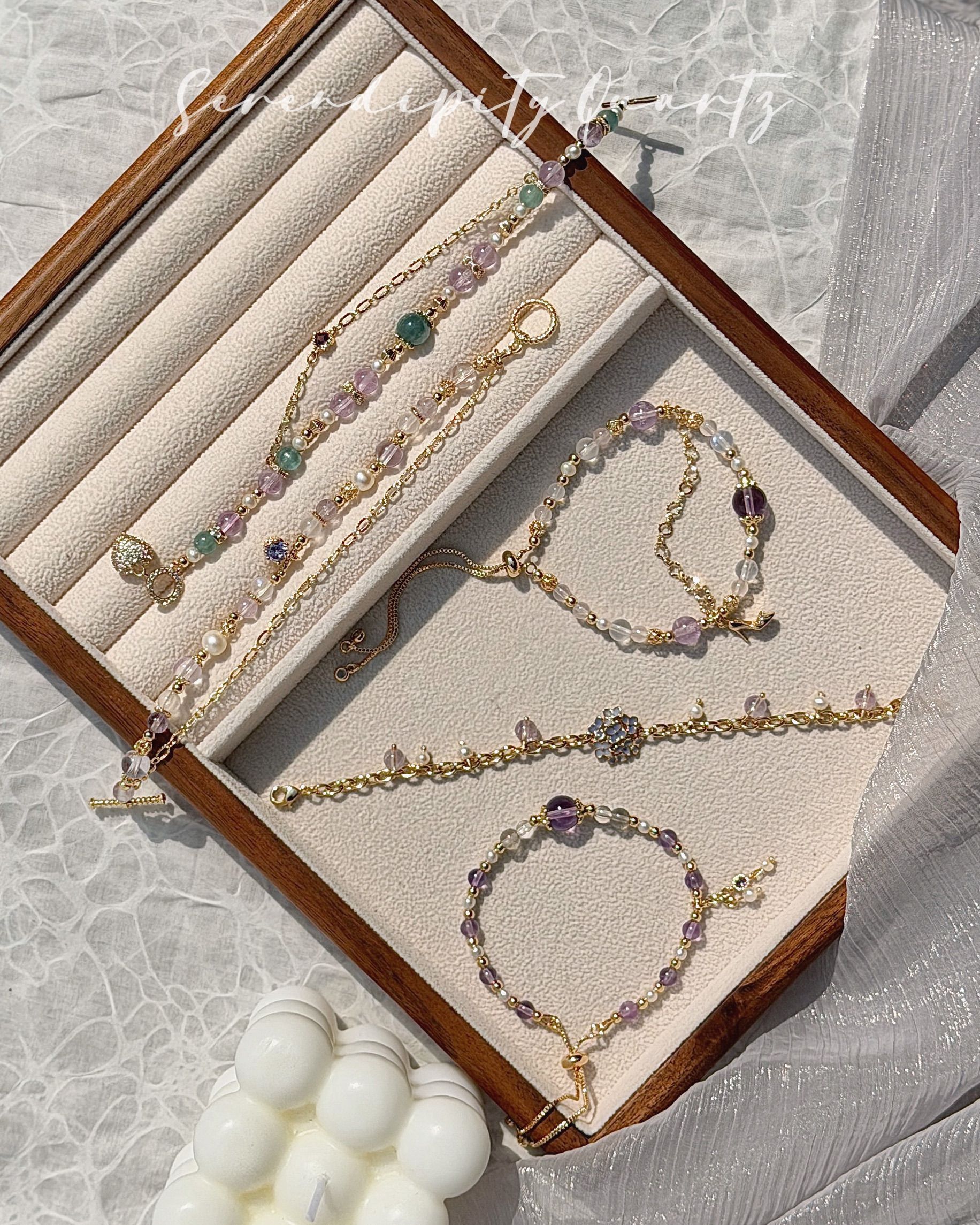 2月誕生石-紫水晶系列 （雲霧幻境/蕩漾/Passion/紫陽花/優雅探尋）