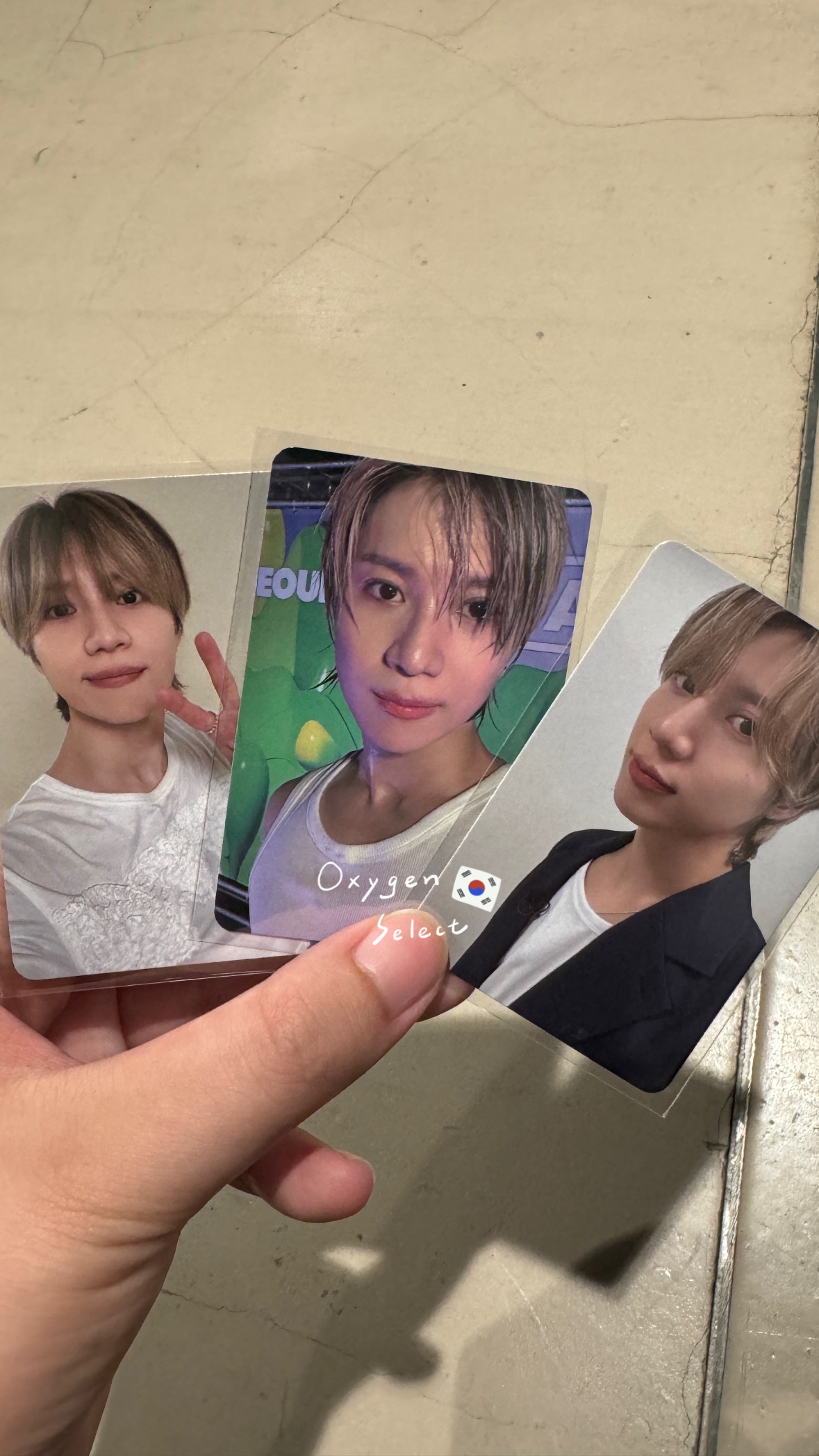 世巡周邊滿額卡 （世巡周邊滿7萬韓元贈隨機1張）