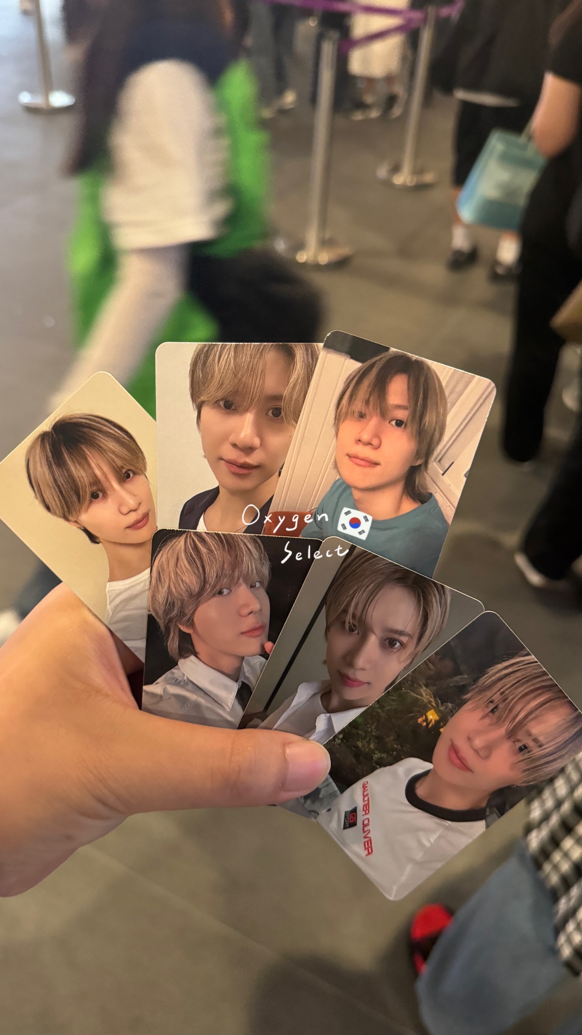 泰民演唱會週邊 卡包