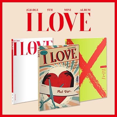 （現貨）迷你五專輯[I LOVE ]--普通專