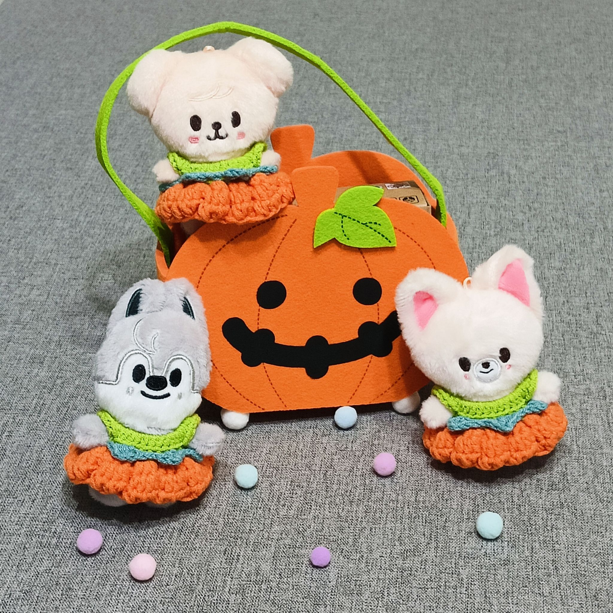 skzoo 晴天娃娃裝 白雪公主裝 南瓜衣