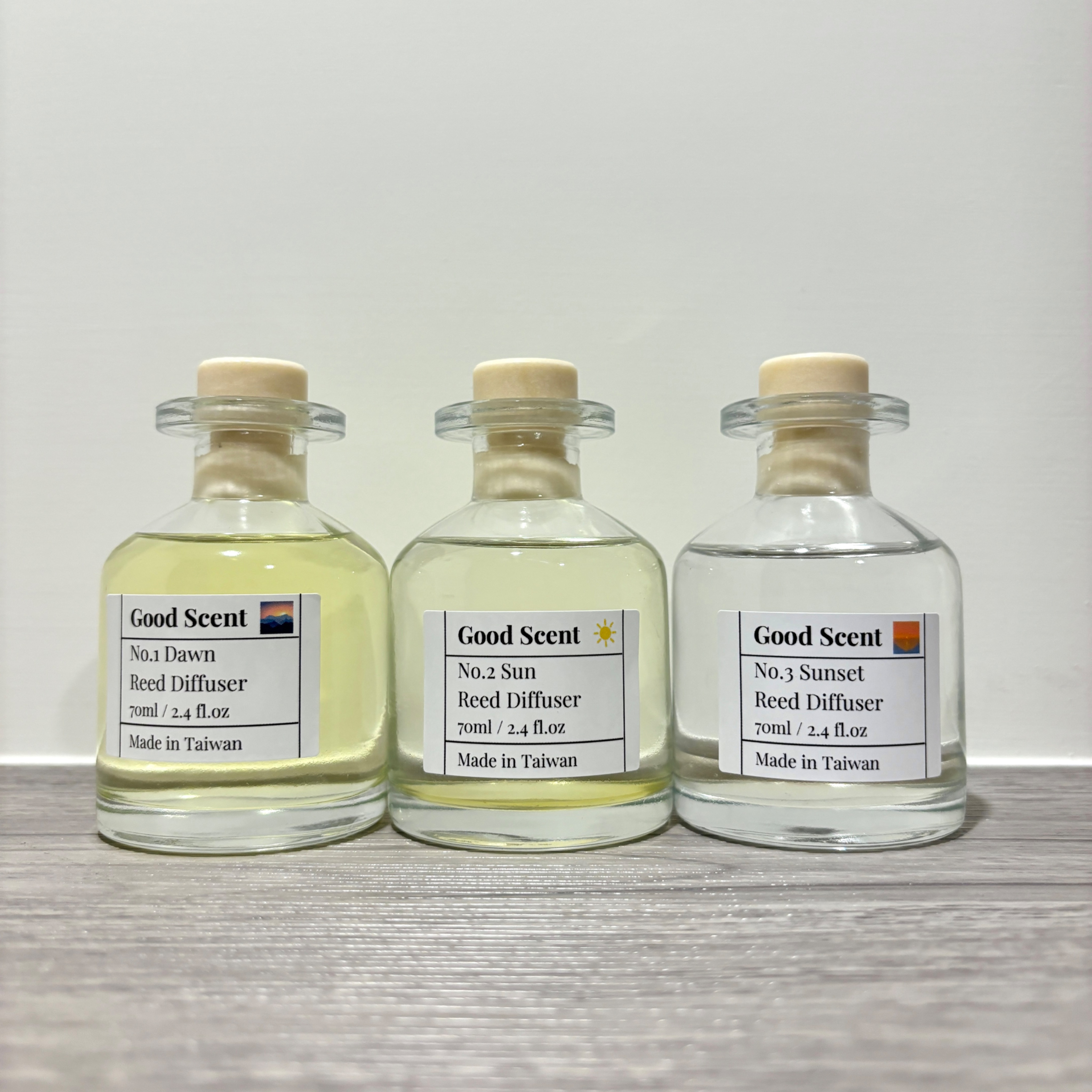 室內擴香瓶70ml（附六入擴香棒）