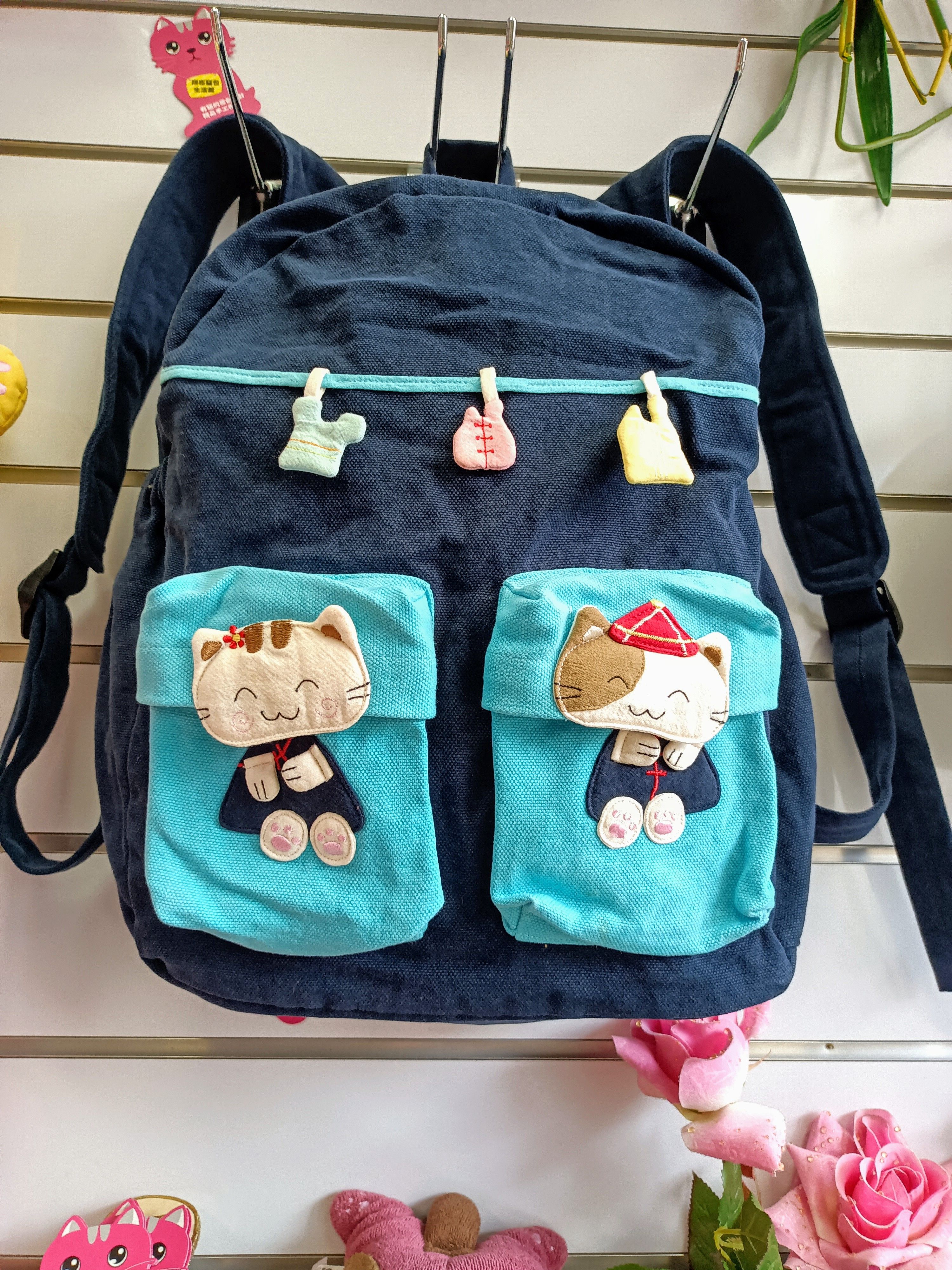拼布友貓 後背包 旅行包 手提包 服飾配件