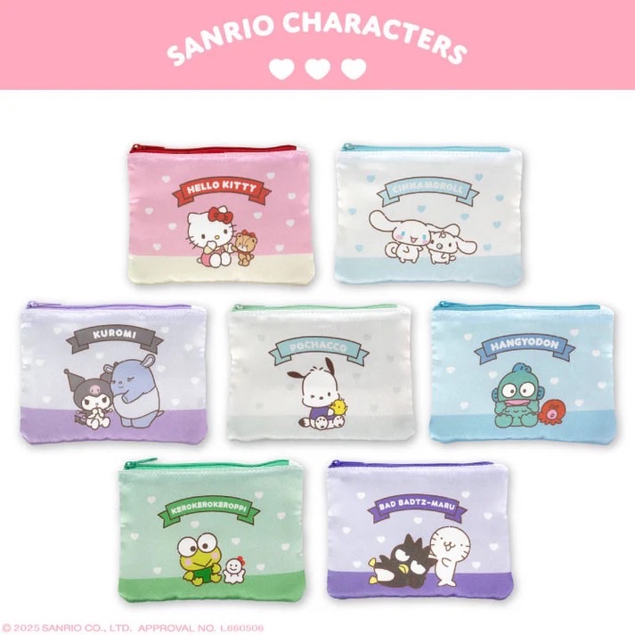 6月新品 三麗鷗拉鍊化妝包