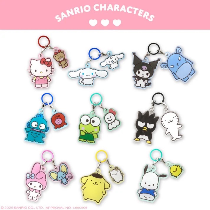 6月新品 三麗鷗壓克力吊飾