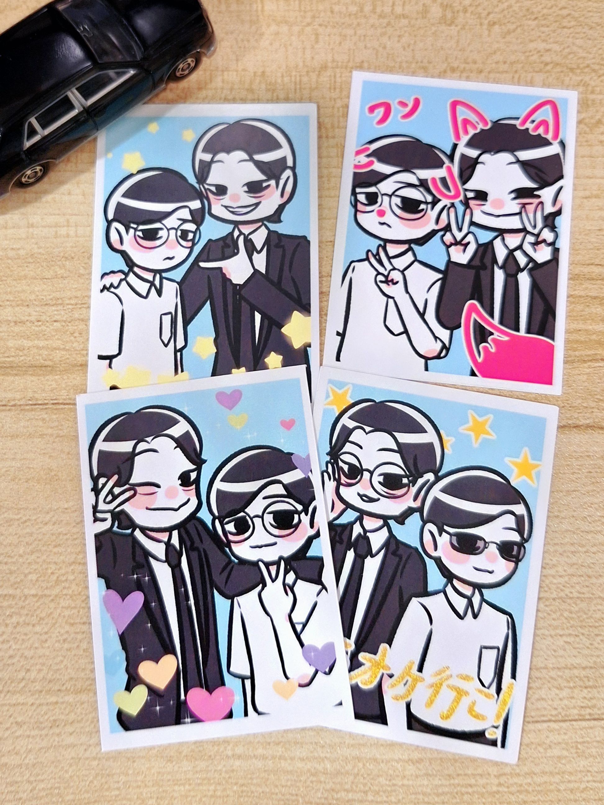 拍貼小卡：漫画or映画or隨機｜去唱卡拉OK吧！