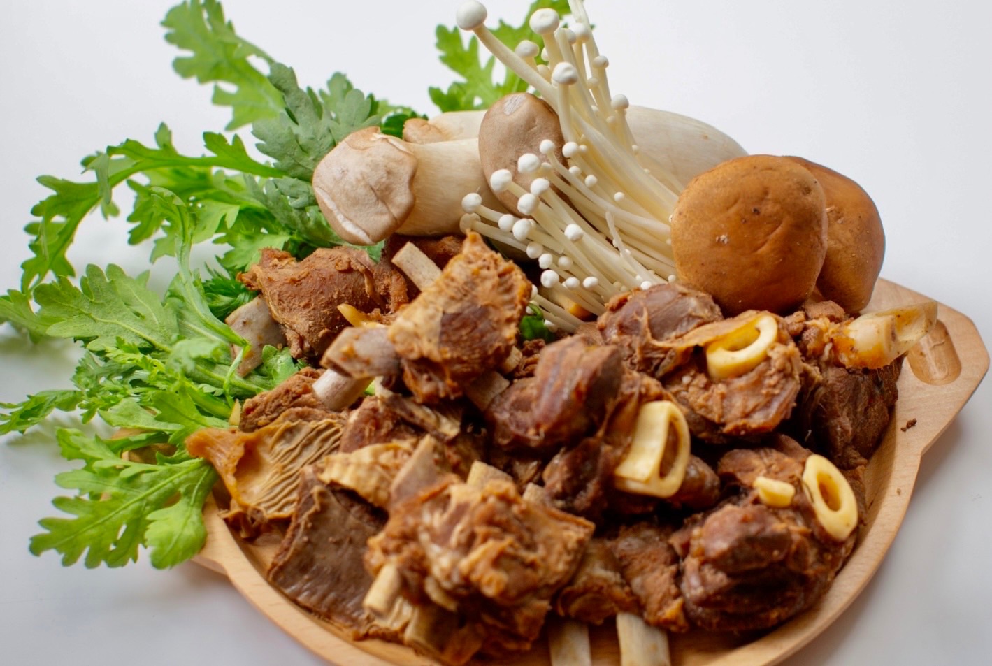 赤崁紅燒羊肉爐（綜合羊腩、羊腿肉）