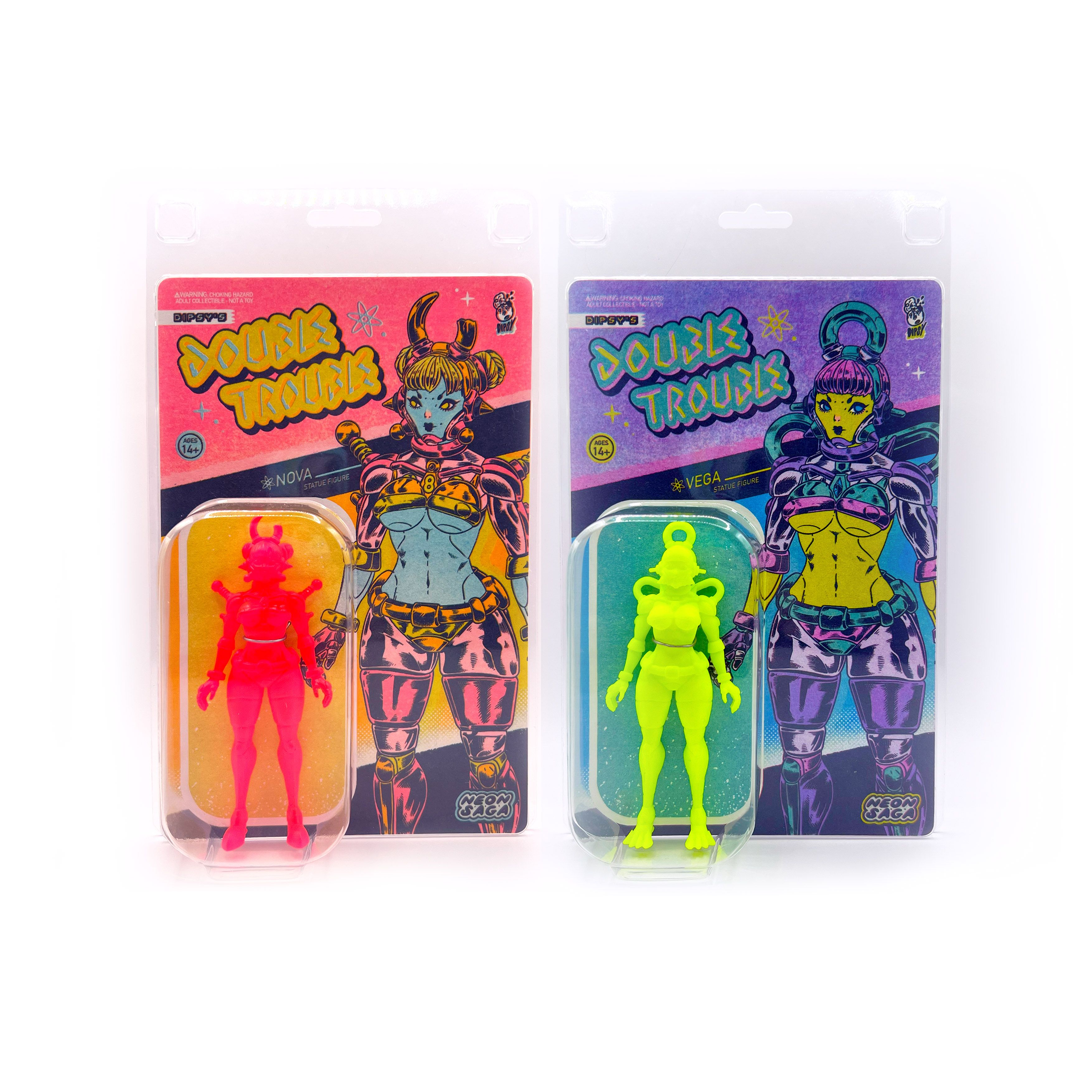 Double Trouble 吊卡玩具- Vega ＆ Nova