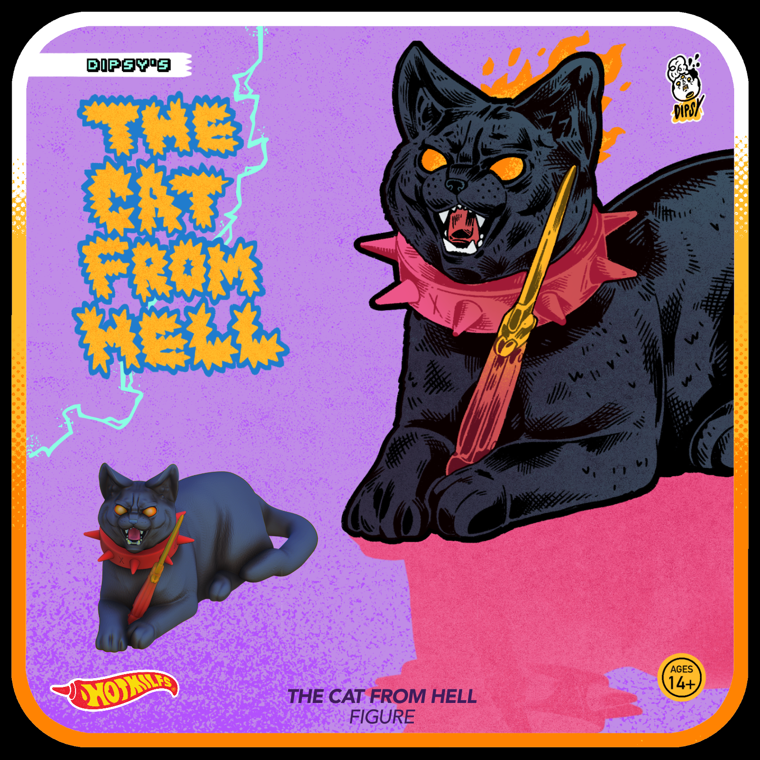 【地獄貓 The Cat From Hell】模型樹脂小雕像