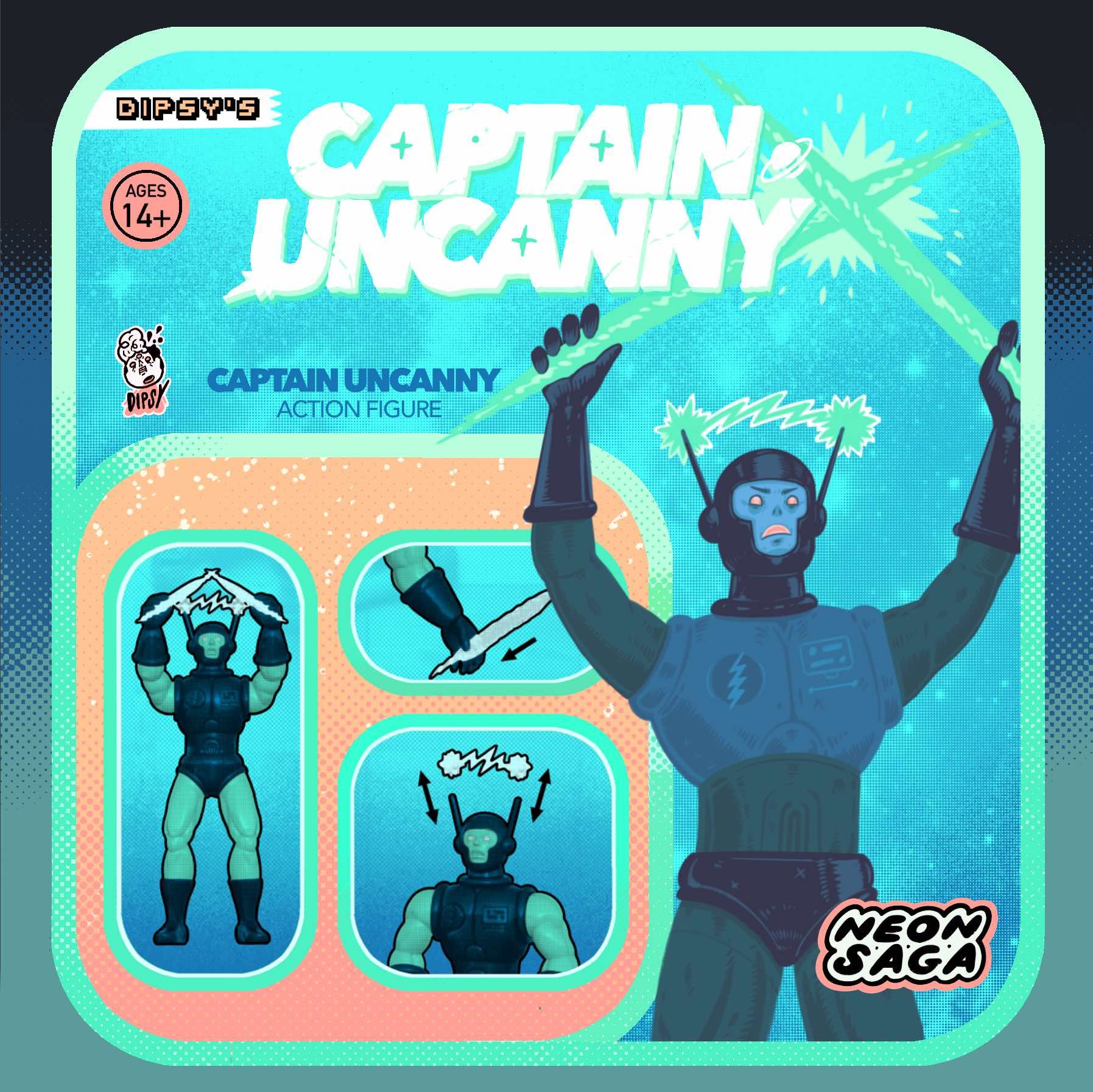【Captain Uncanny 非凡隊長 吊卡可動模型】