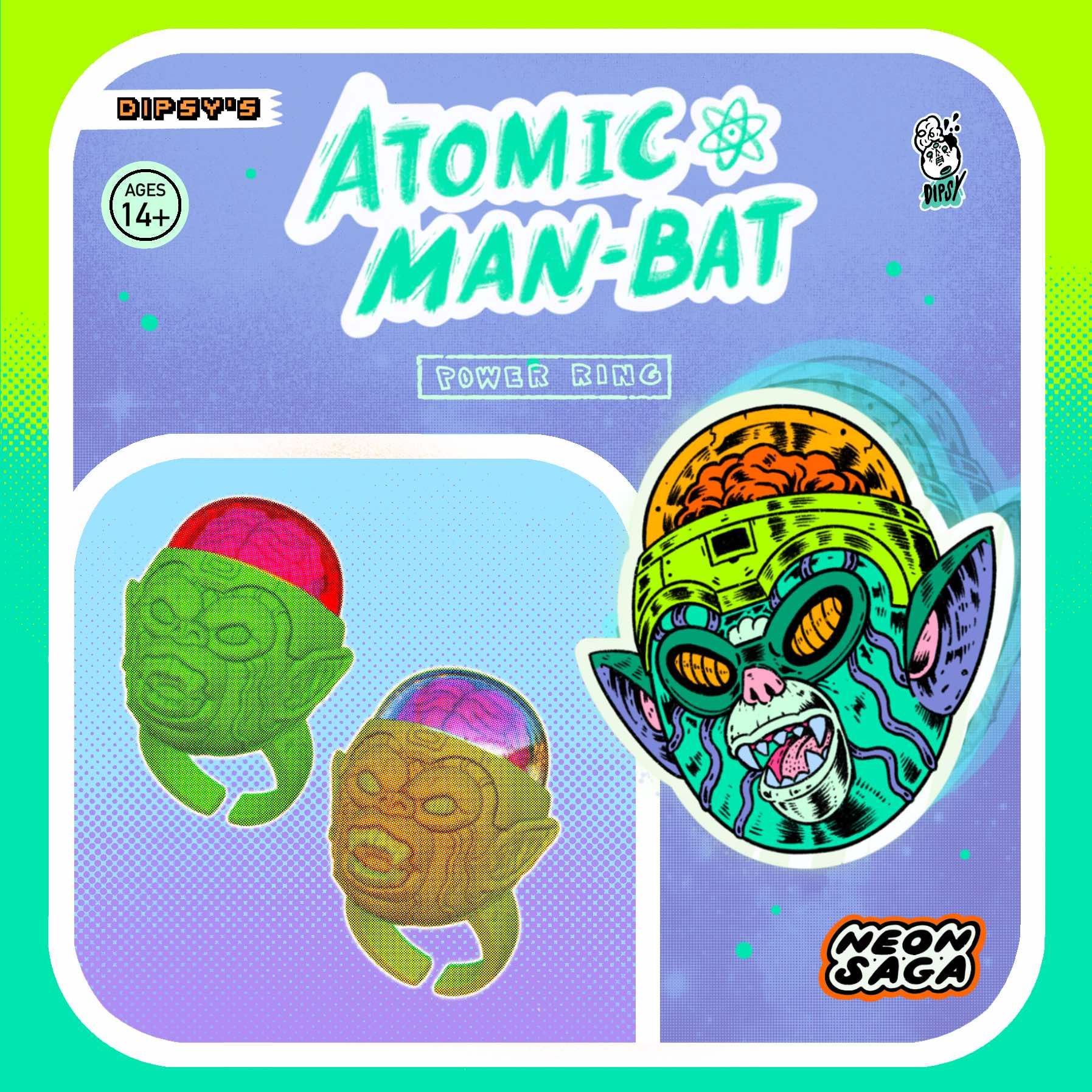 【Atomic Man-Bat 原子蝠人戒指】