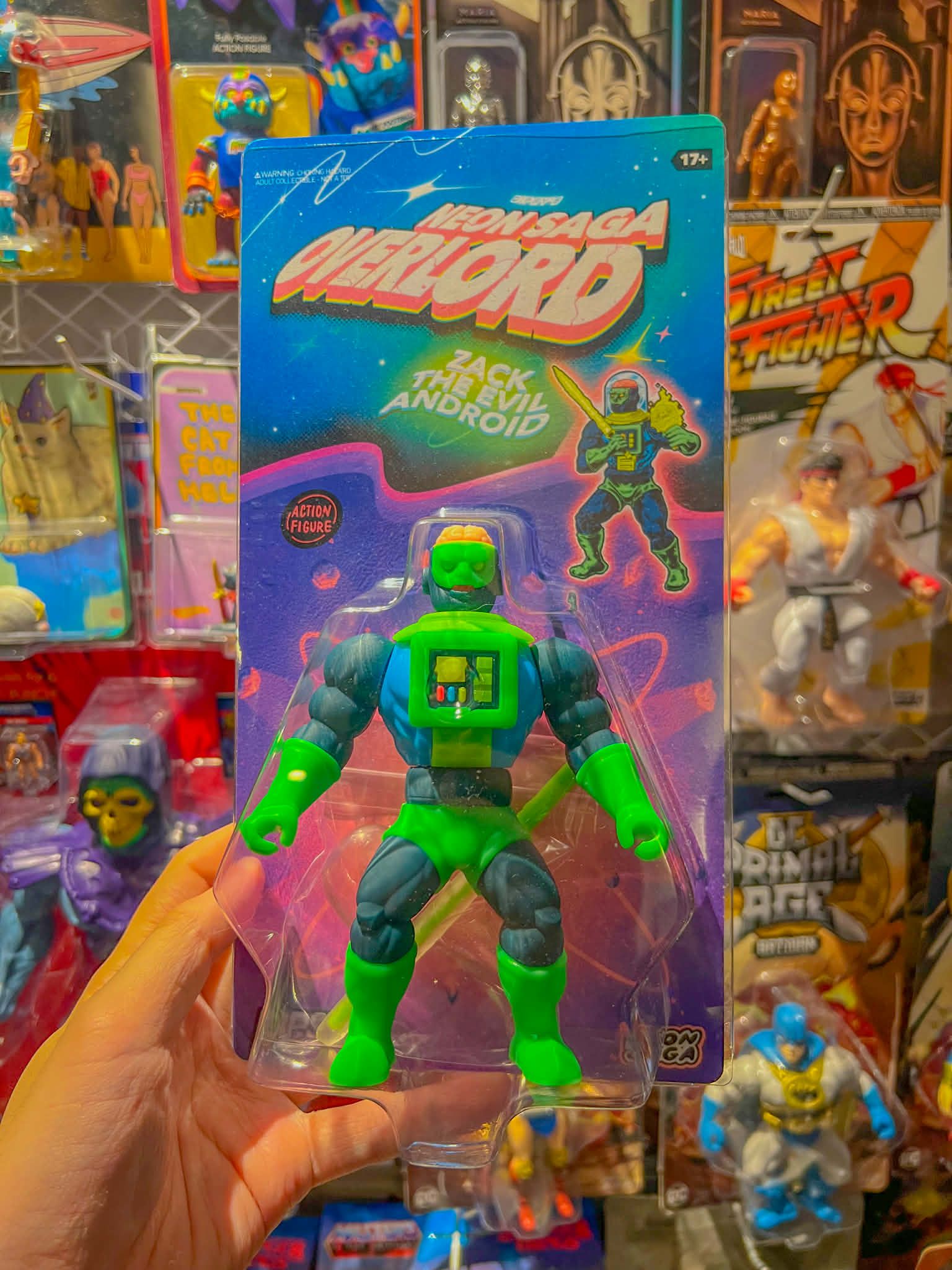 【Zack the Android 5.5吋可動人偶】