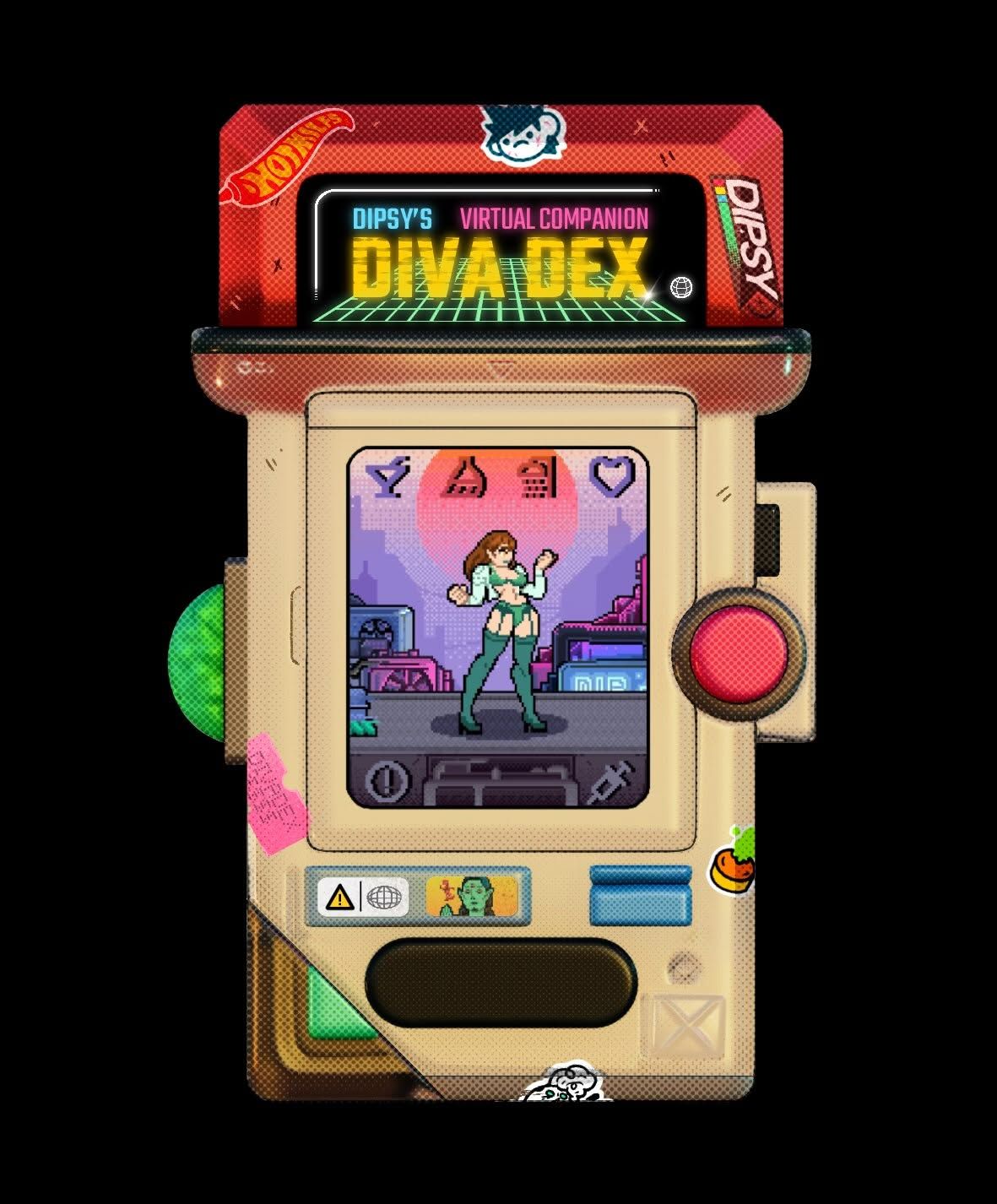 預購【辣妹電子機｜Dipsy’s Diva Dex】