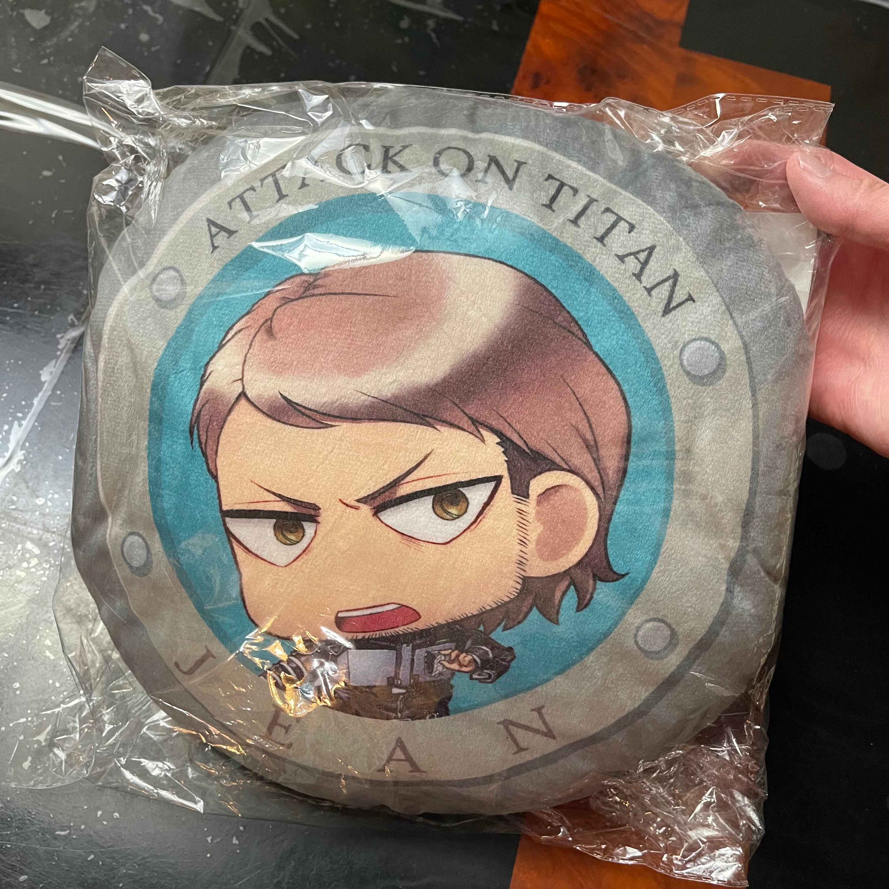 進擊的巨人 約翰 抱枕