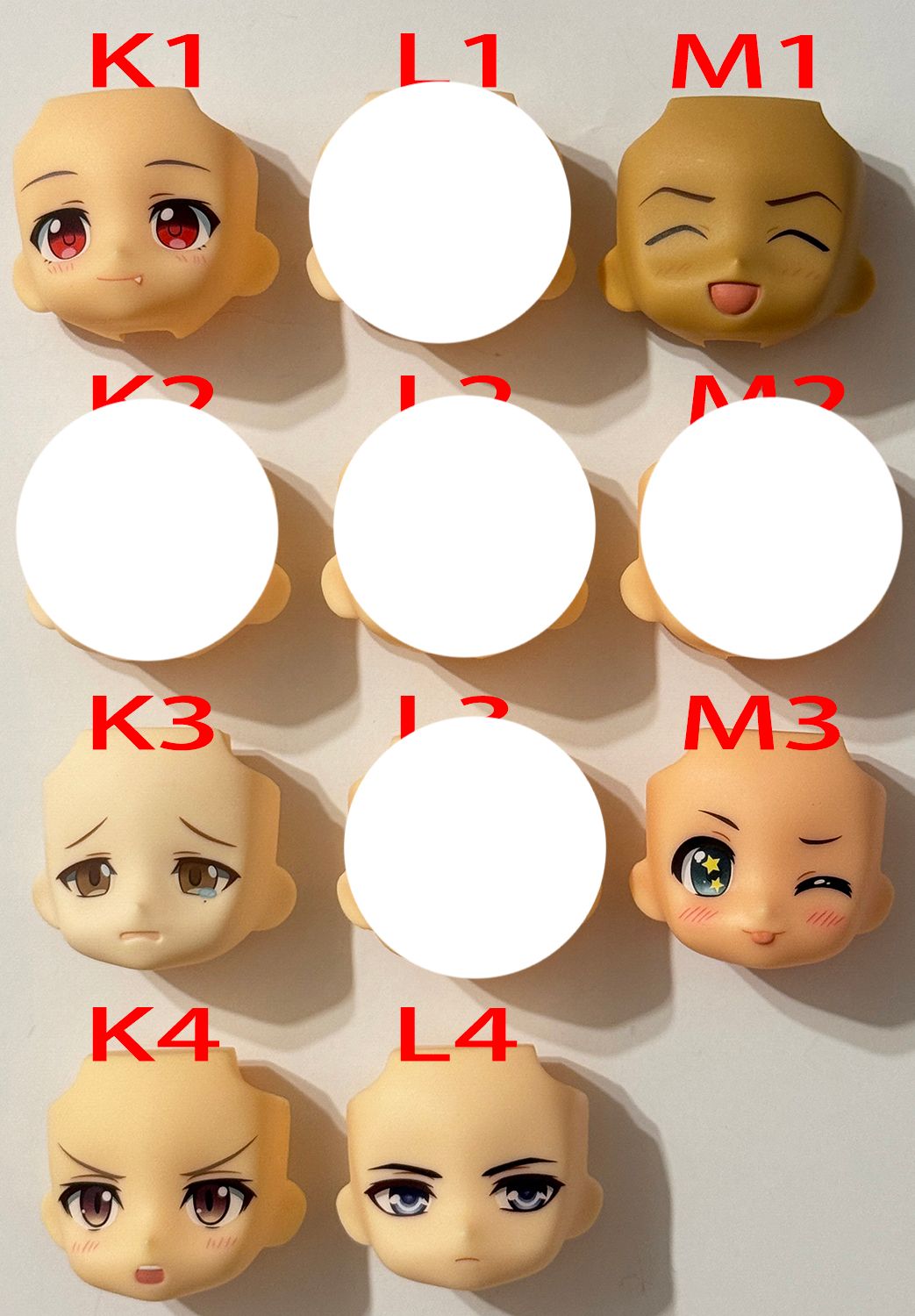 【殺肉】黏土人 替換臉 二區