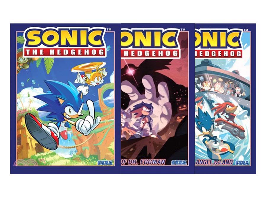 IDW-Sonic the Hedgehog 漫畫 [英文版]Vol.1-3