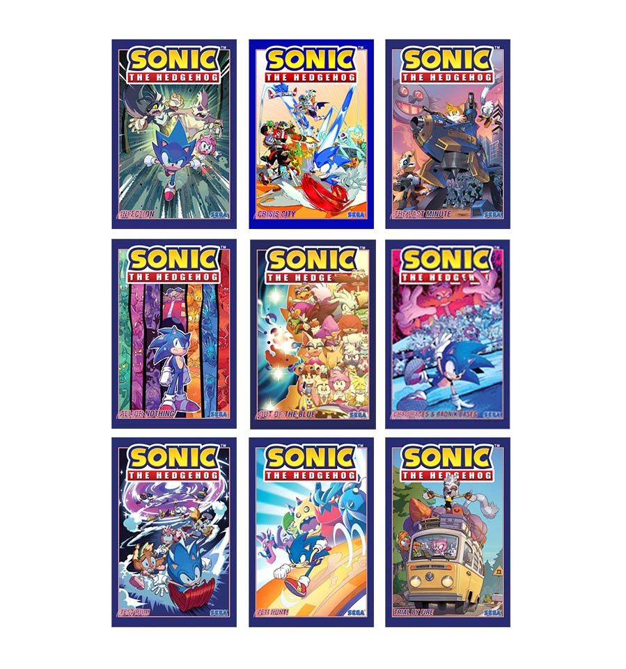 IDW-Sonic the Hedgehog 漫畫 [英文版]