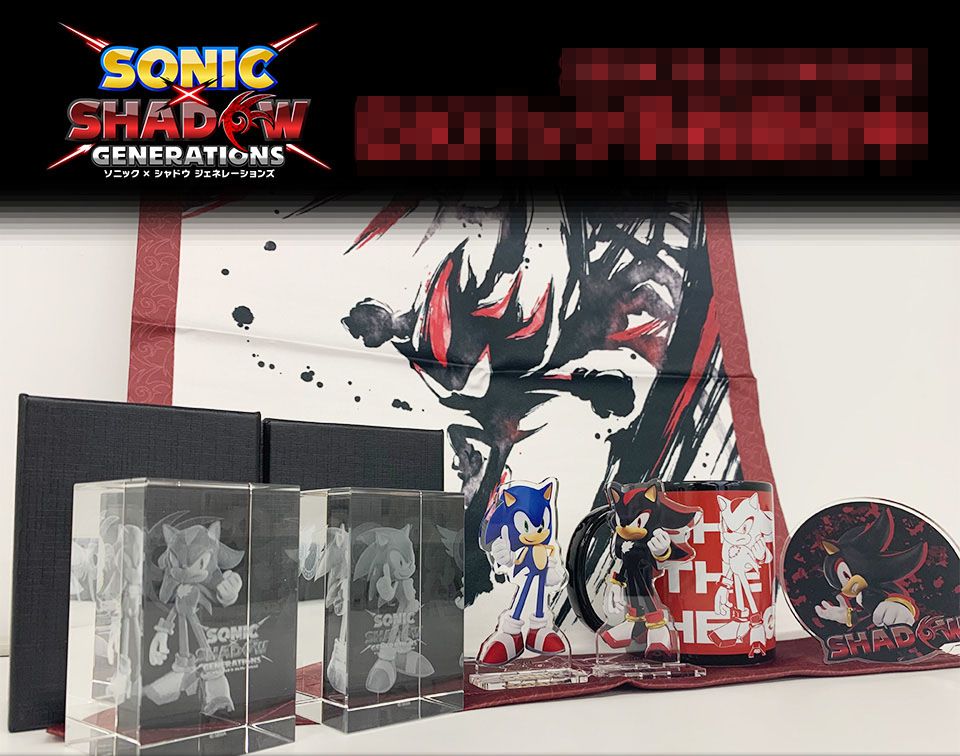 「Sonic X Shadow Generations」/索尼克×夏特 世代重啟 特典-3D水晶套裝