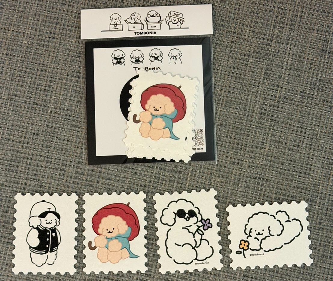 🐶 Muck 郵票貼紙