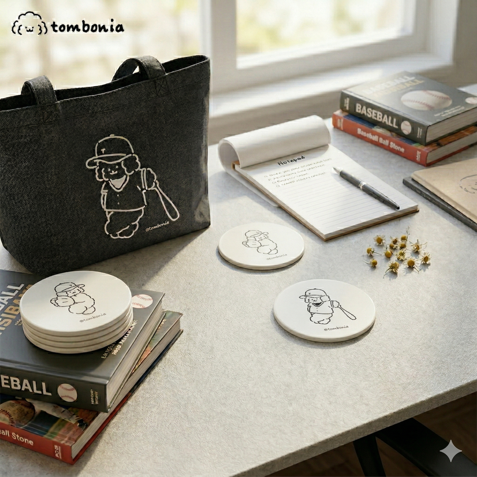 🐶 Muck 棒球系列 杯墊