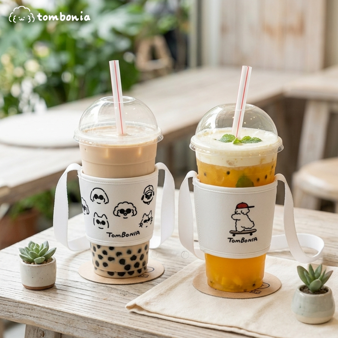 🐶 Muck 潛水布手搖飲料提袋