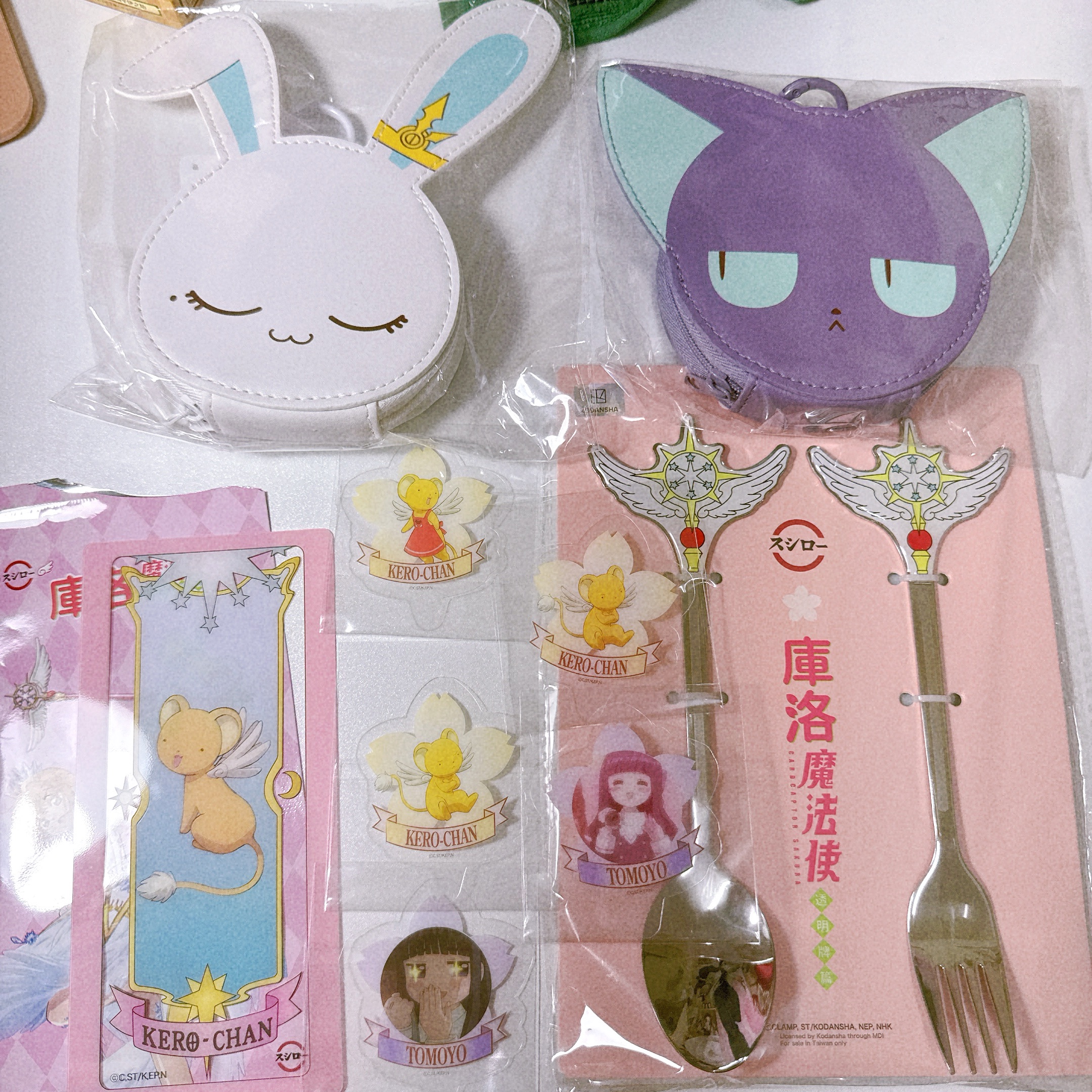 小櫻夢之杖茶匙組+小卡+週邊