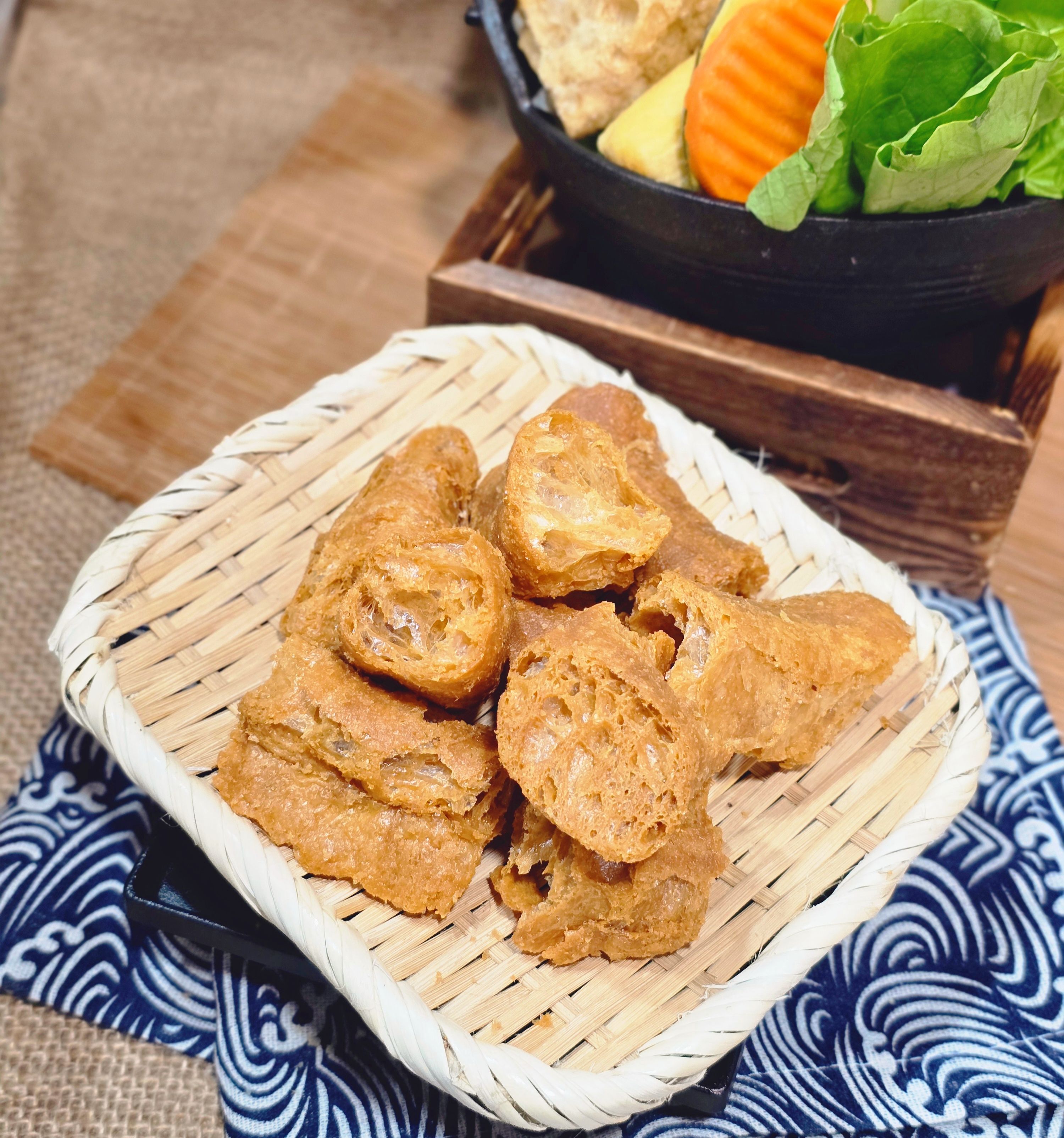 【圓和素鍋】火鍋料-老油條✨️全素✨️/冷凍生食/冷凍宅配/素食點心