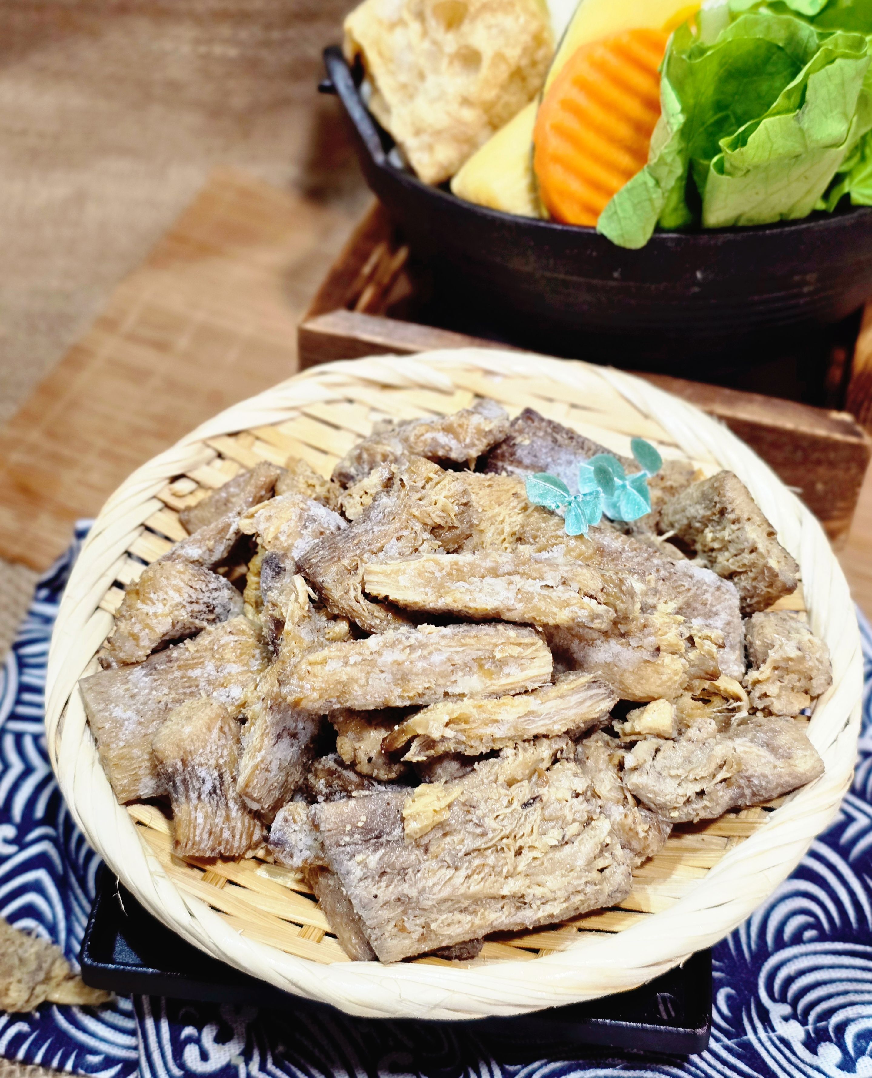 【圓和素鍋】火鍋料-素羊肉✨️全素✨️/冷凍生食/冷凍宅配/素食點心