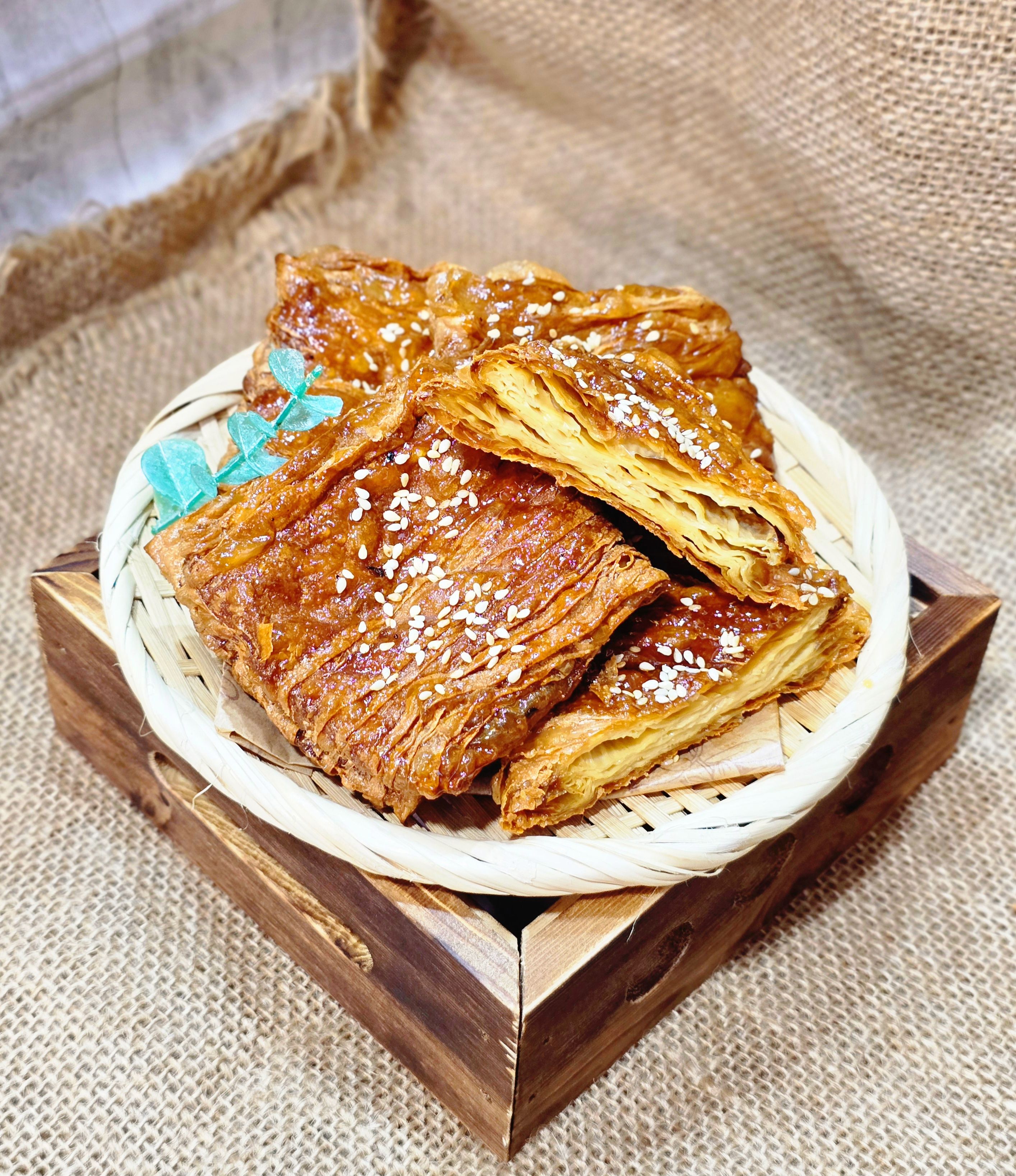 【圓和素鍋】燻豆包（附烤肉醬包）✨️全素✨️/冷凍炸物烤物/冷凍宅配/素食點心