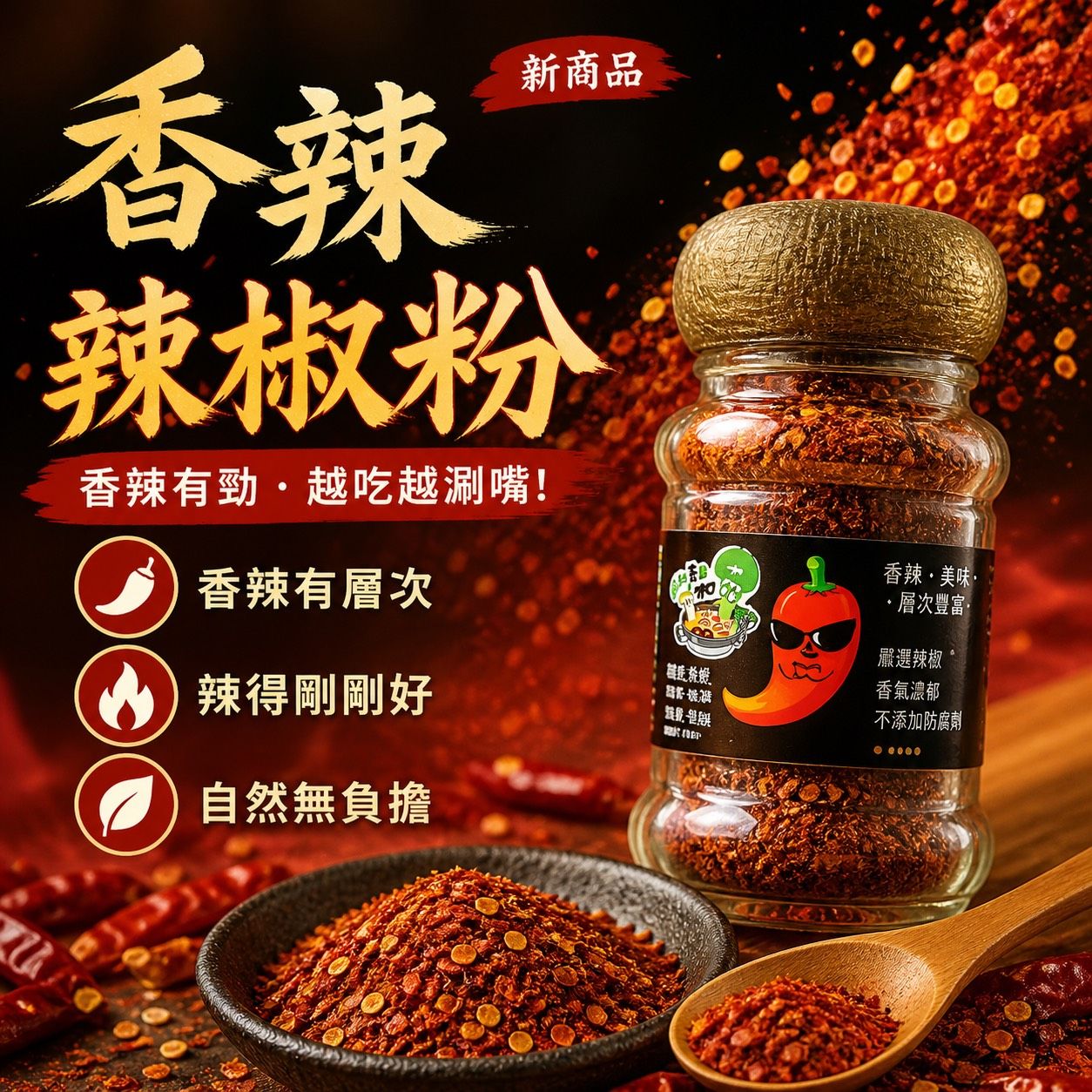 拌粉時光-香辣辣椒粉✨️全素✨️【圓和素鍋】