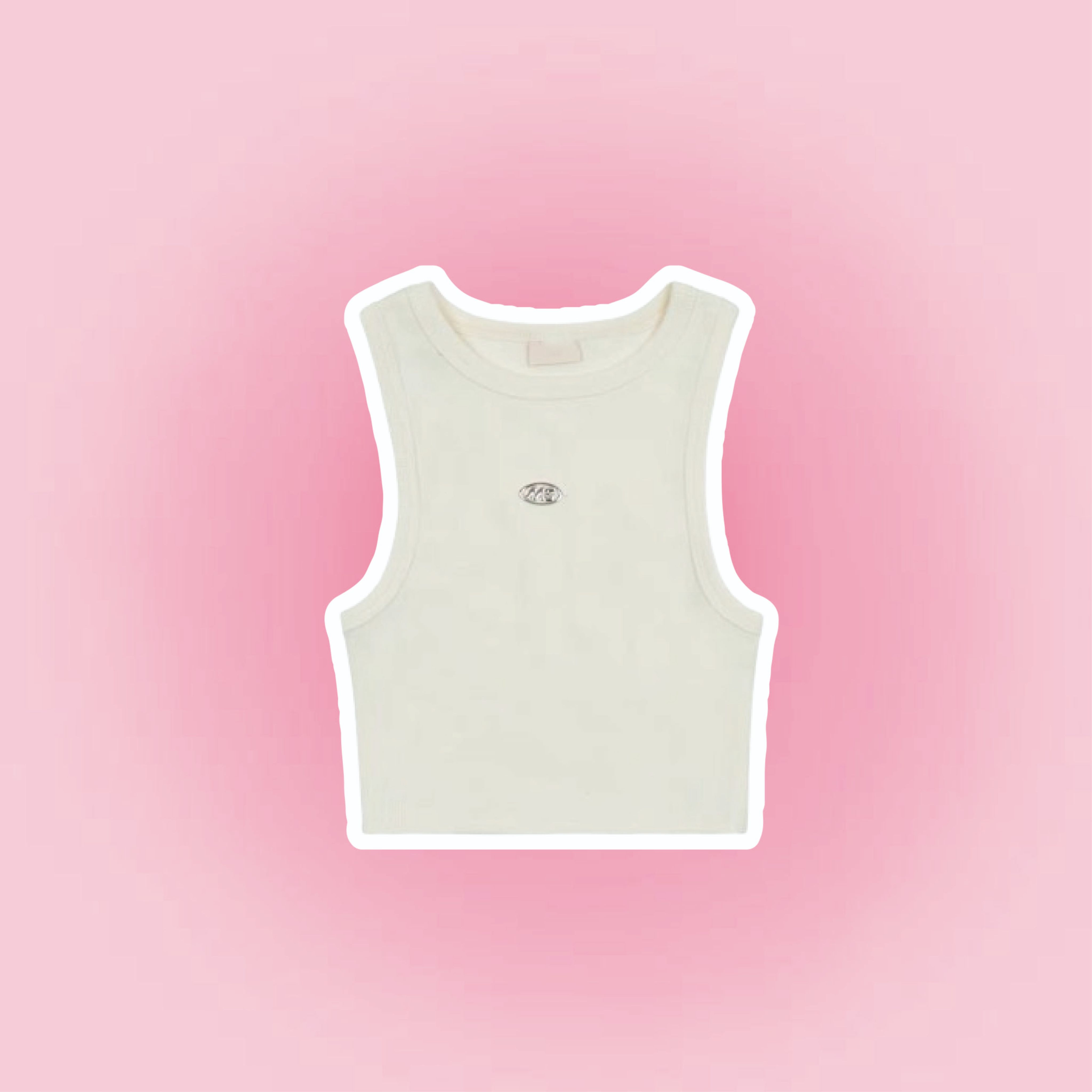 重磅美式無袖小背心（白）適合秋天內搭✨