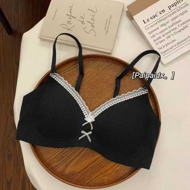 ＜預購＞無鋼圈 氣質秀氣內衣 胸墊半固定1A0325001