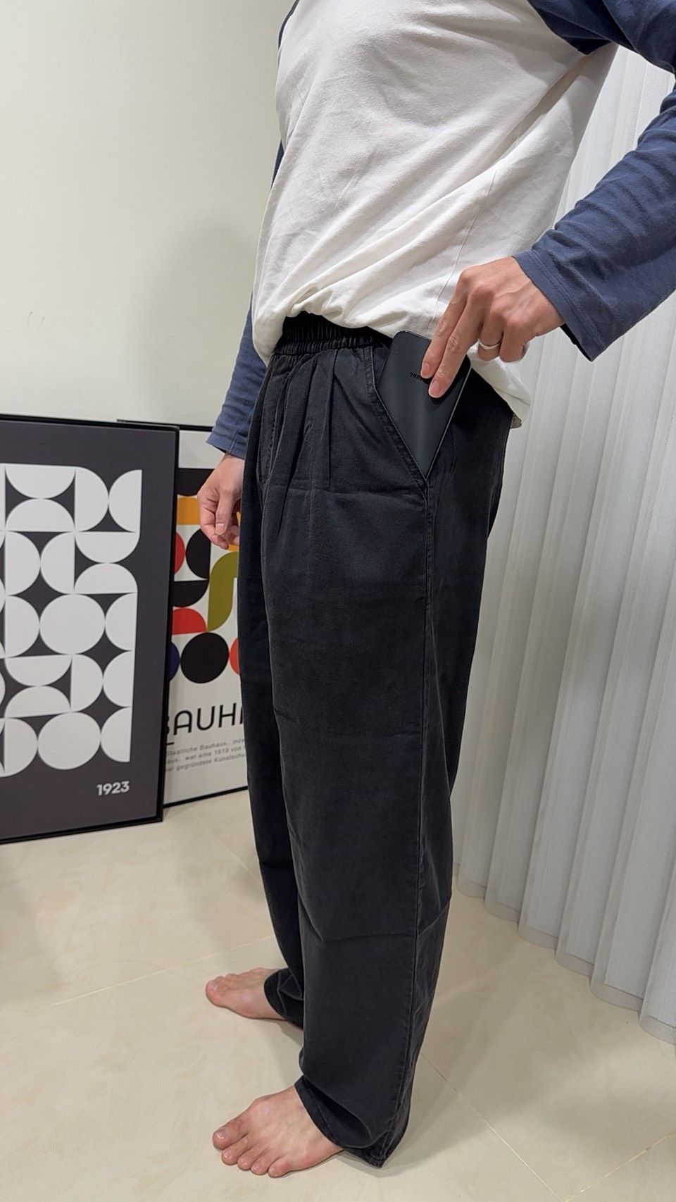 ＜預購＞闆娘實拍 天絲牛仔寬褲 牛仔褲 涼感牛仔