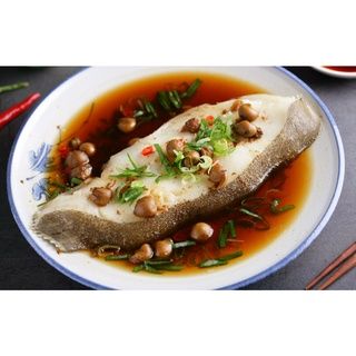 【好想你生鮮】格陵蘭大比目魚．扁鱈中段．390g±10%．無肚洞．比目魚切片．鱈魚切片．冷凍扁鱈．鱈魚片．冷凍魚片 5