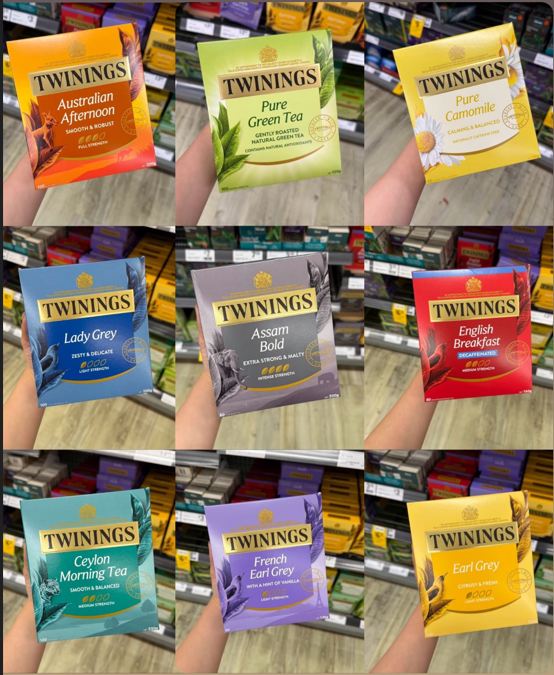 Twinings 英國唐寧茶（多種口味） 【英國皇室也愛喝的茶！Twinings 經典茶包來啦】