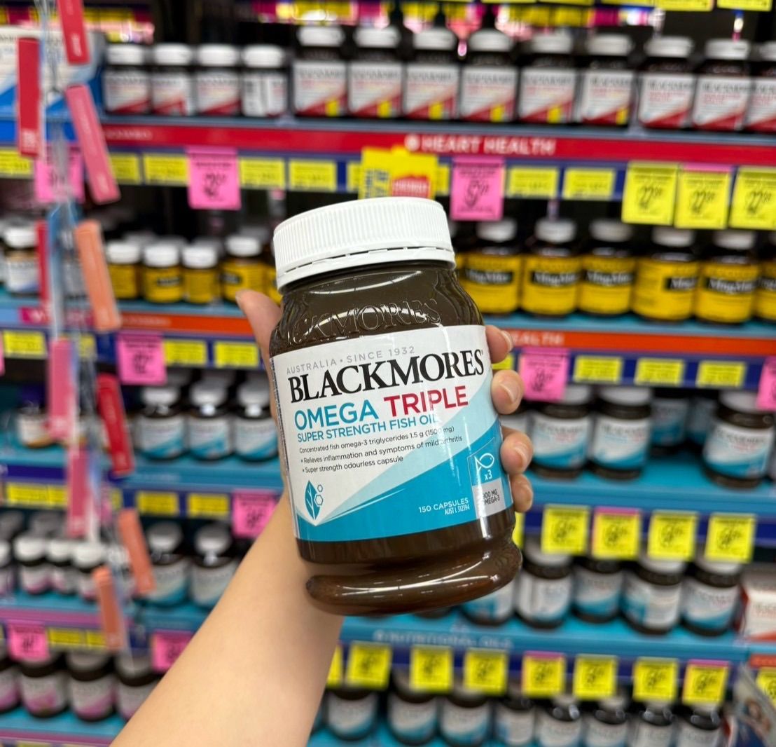 🐟 ✨Blackmores Triple Omega-3 魚油 健康活力三倍UP💙