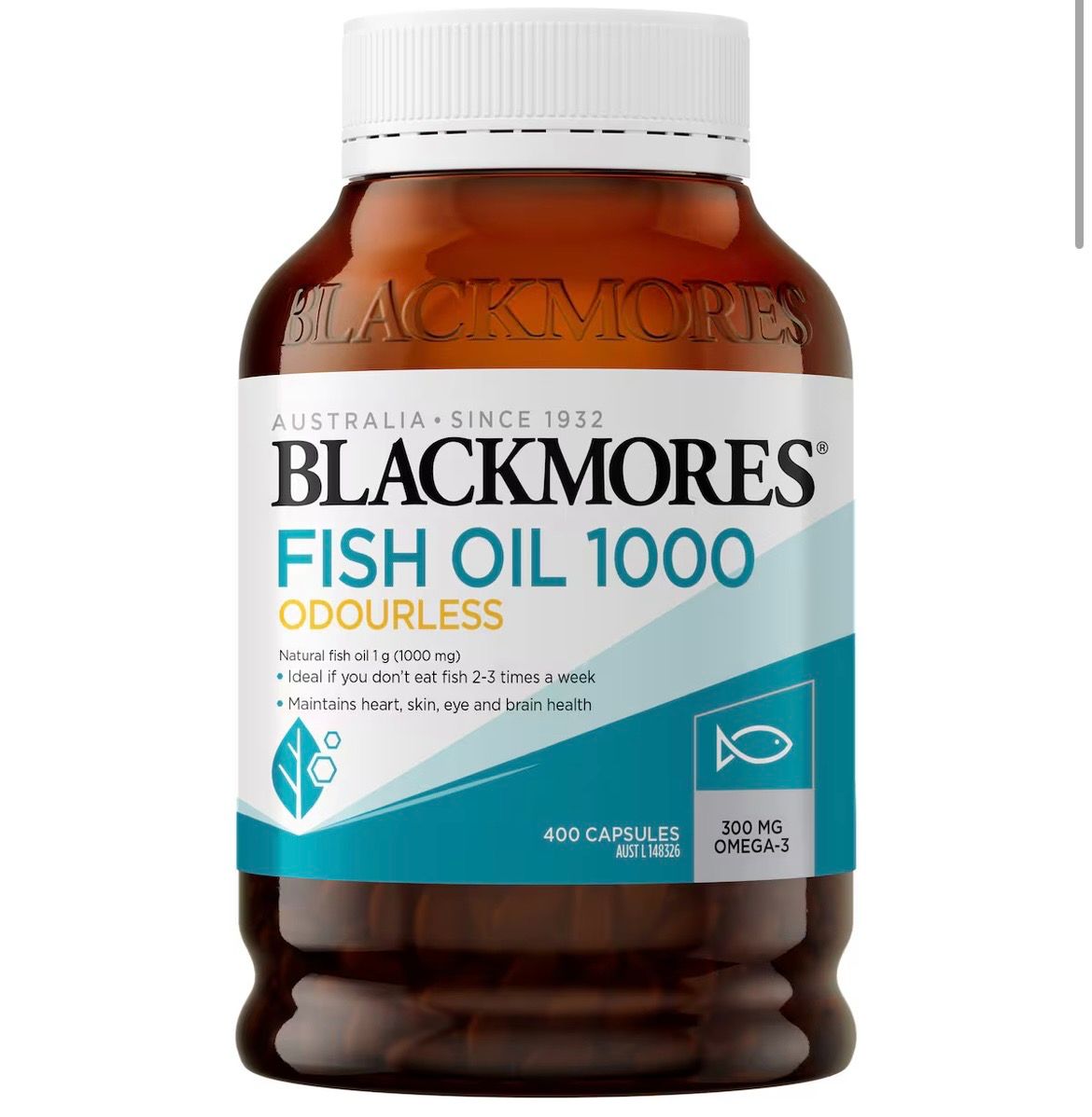 🐟Blackmores 無腥味純淨魚油200錠/400錠超值裝✨