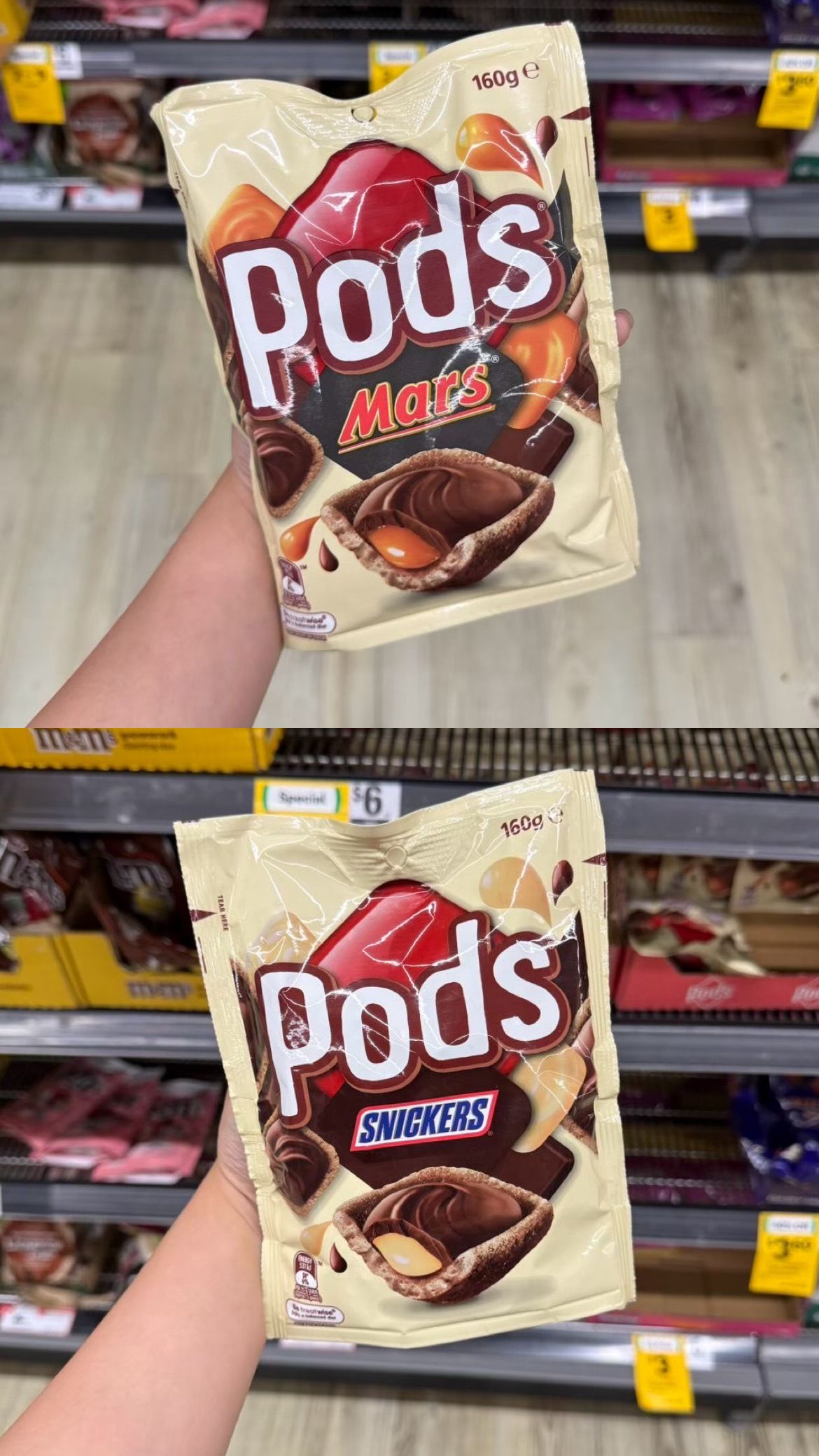 🍫 Mars ＆ Snickers Pods 濃郁巧克力點心超值裝✨