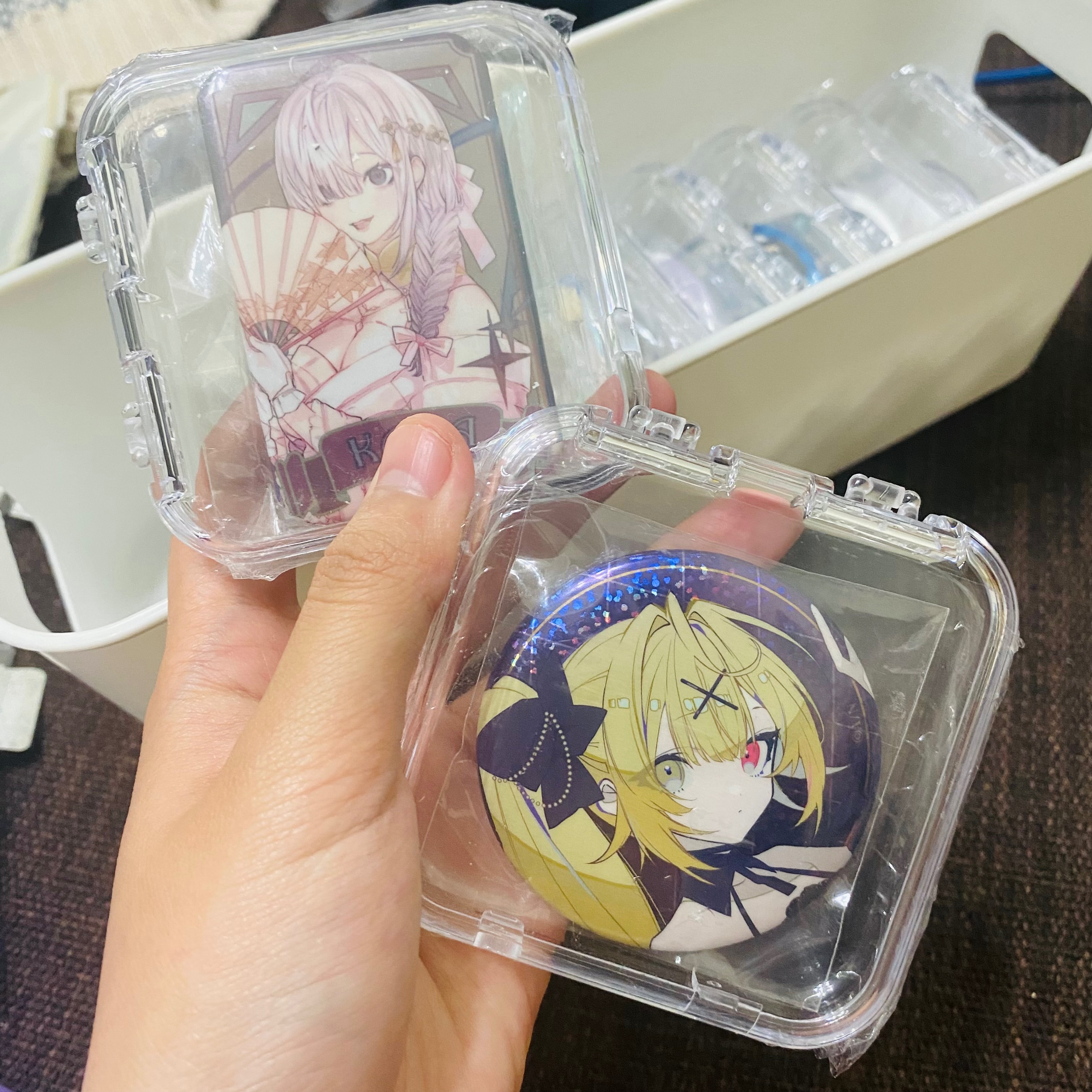 徽章收納盒 適合58mm跟長型徽章